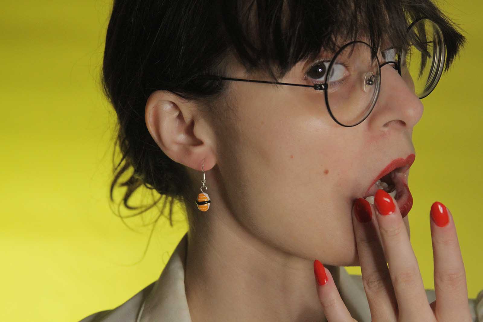 Sushi Earrings