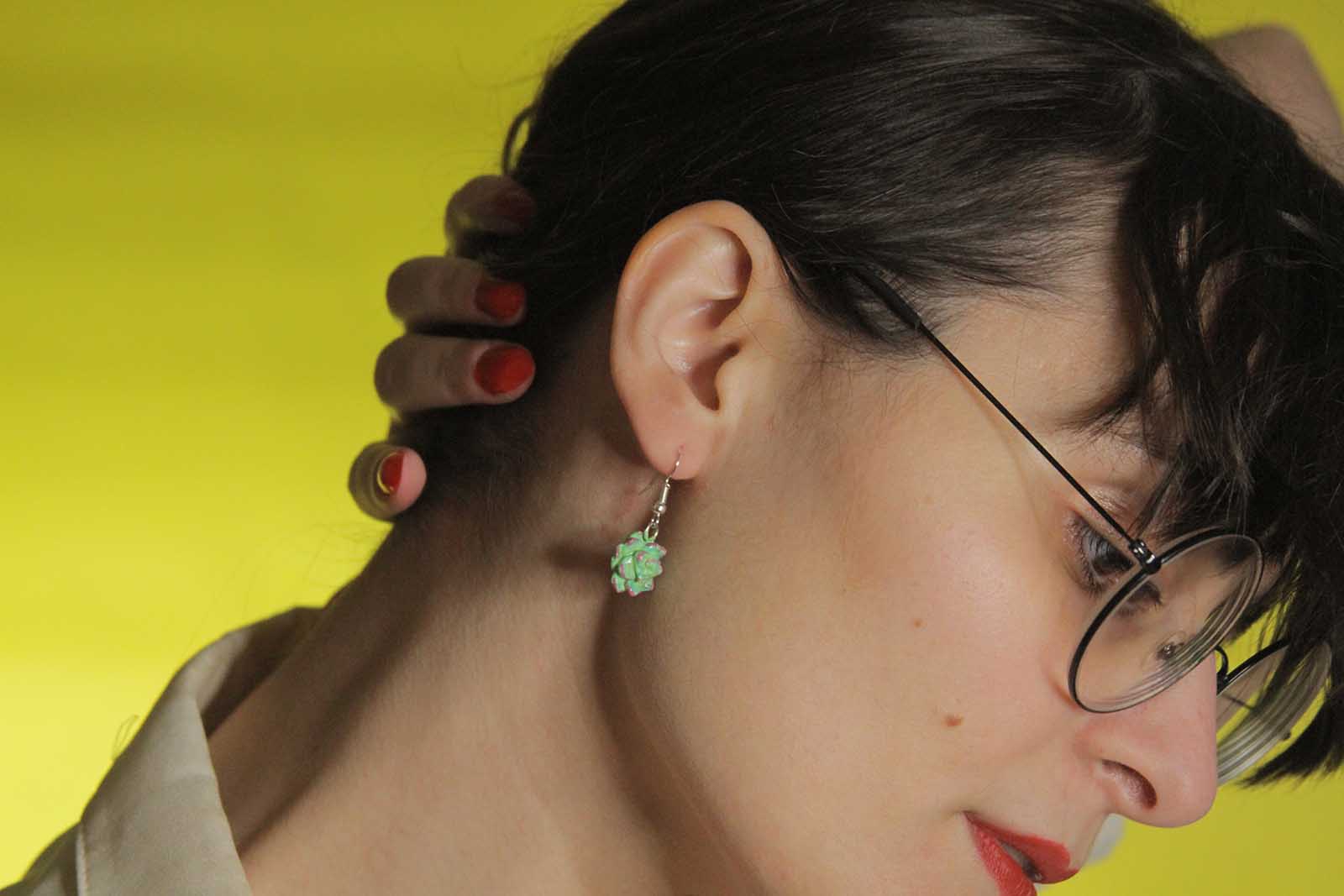 Succulent Earrings