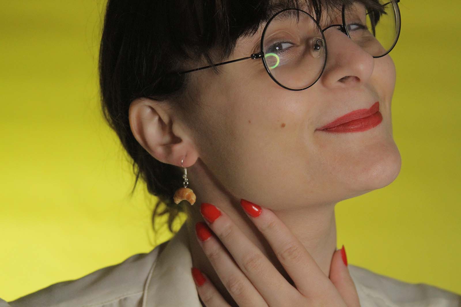 Croissant Earrings