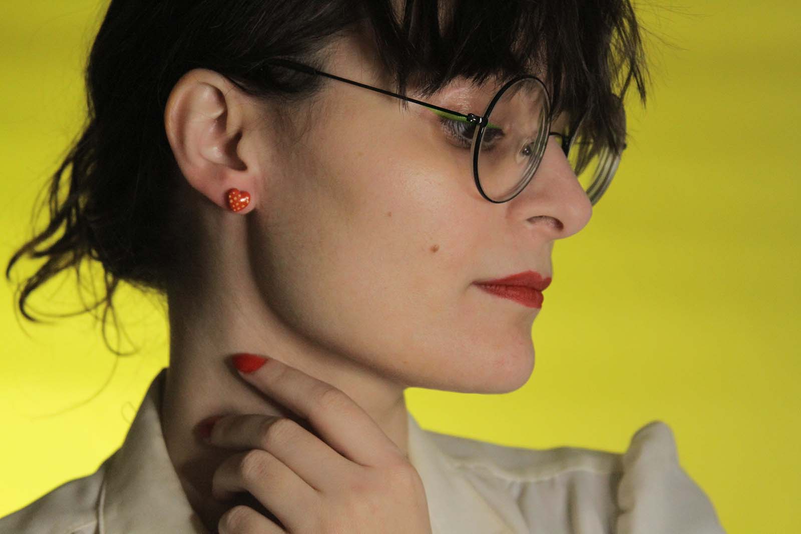 Delicate Heart Earrings