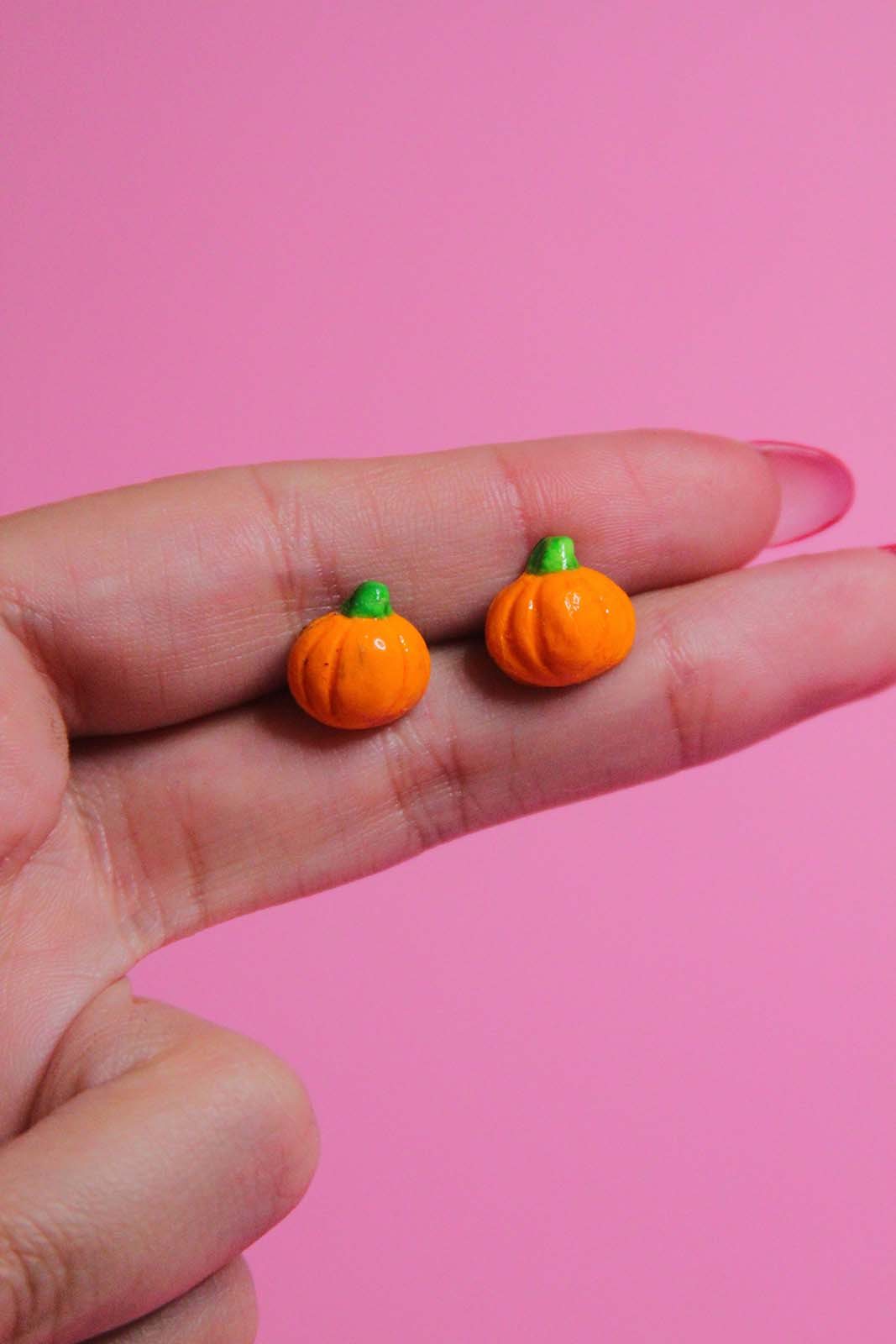 Pumpkin Earrings