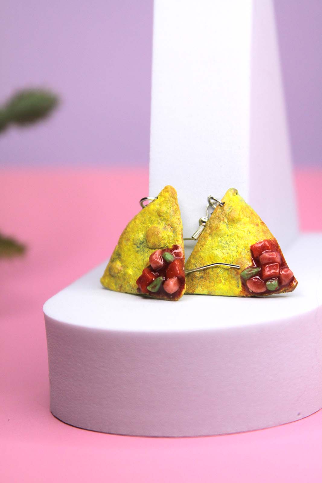 Salsa and Chip Earrings