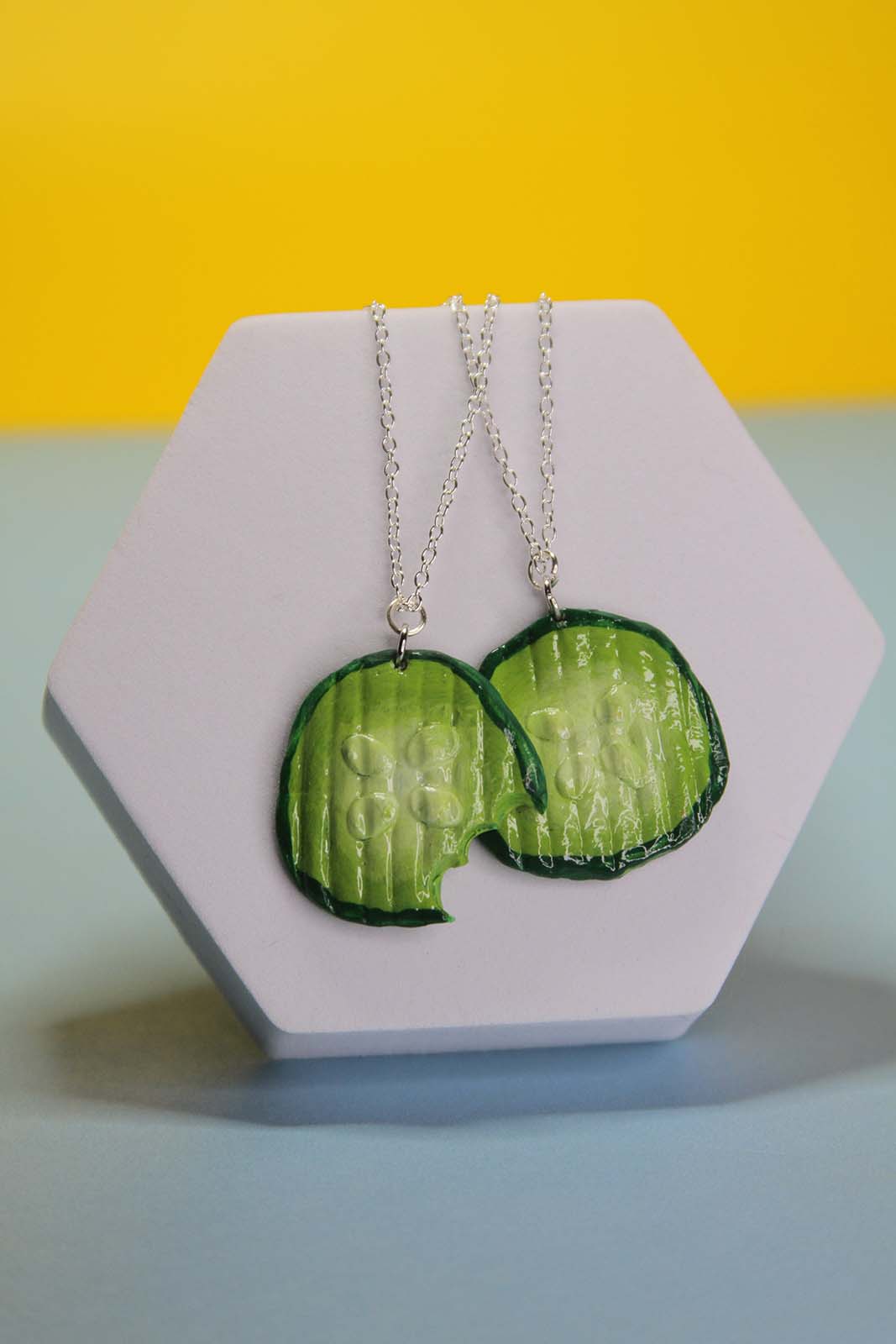 Pickle Friendship Necklace Set 