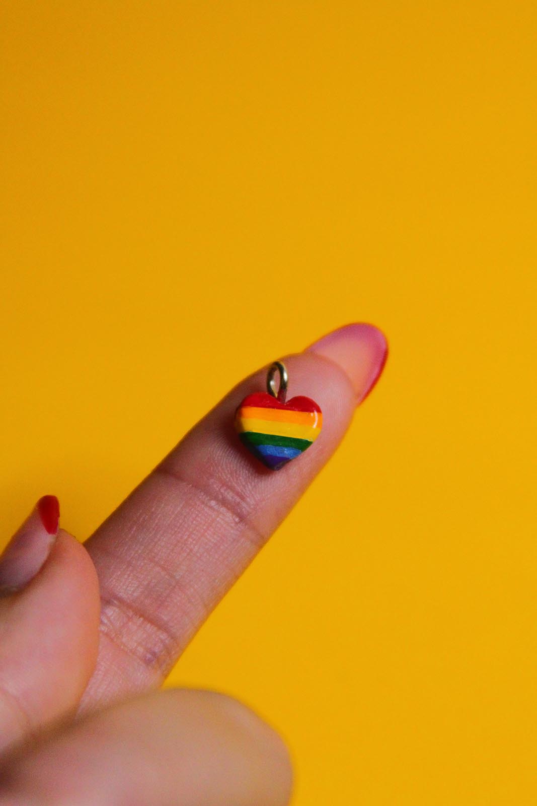 Gay Pride Friendship Necklace Set