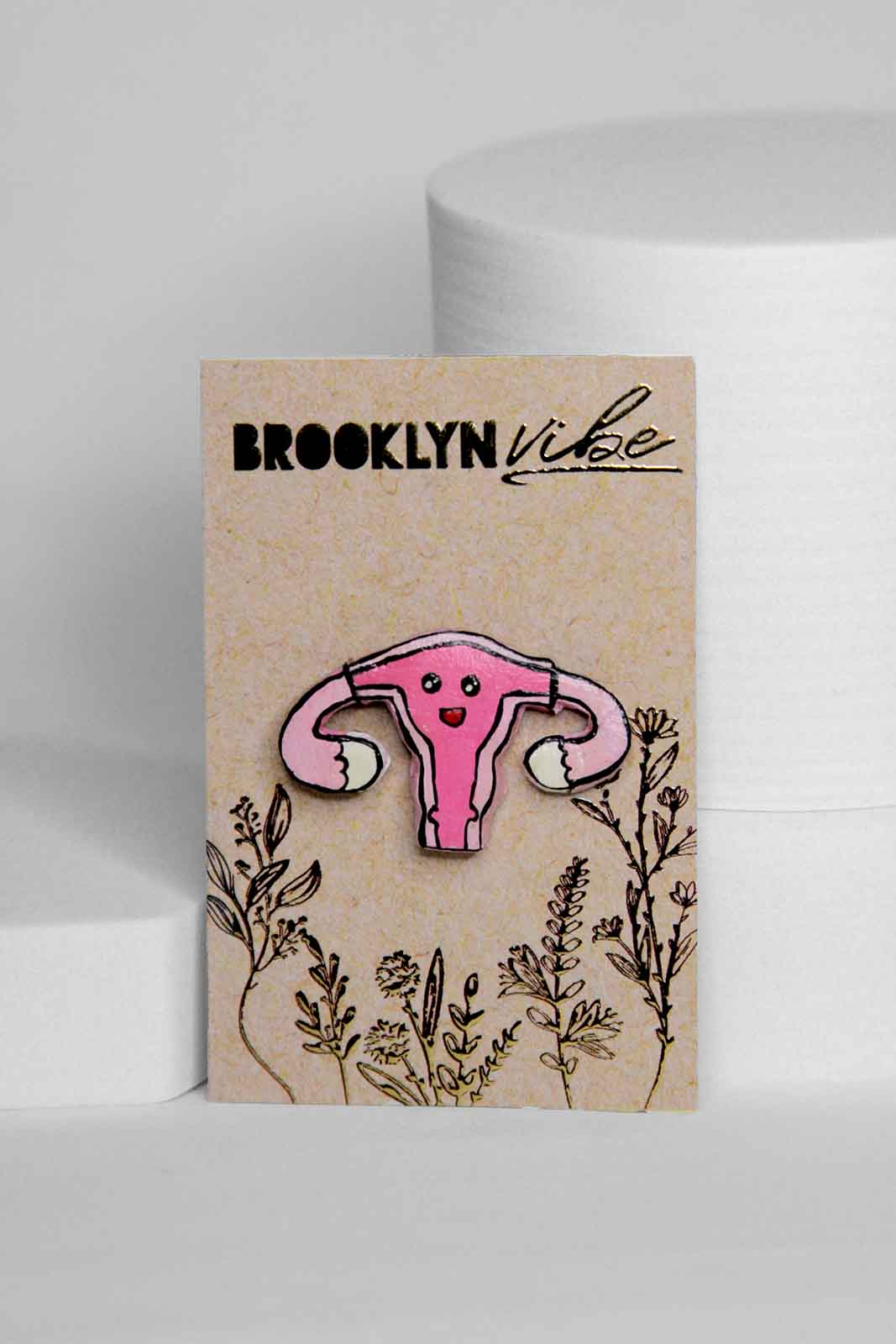Uterus Pin - Funny Feminist Pro Choice
