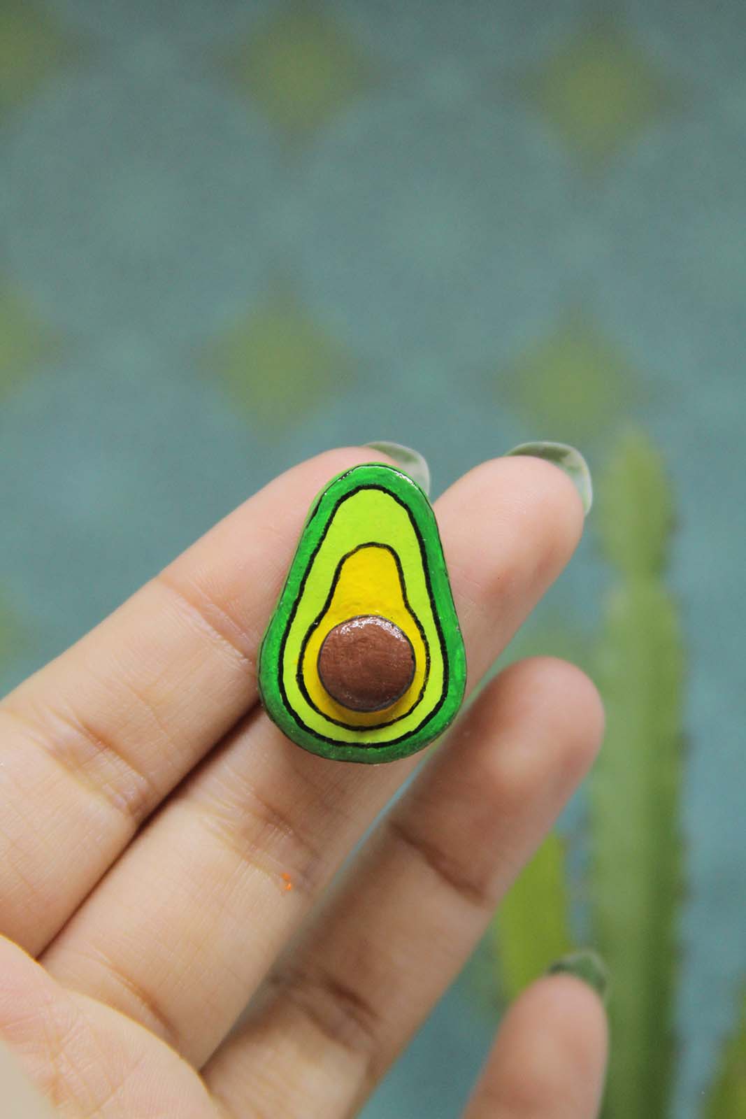 Avocado Enamel Pin