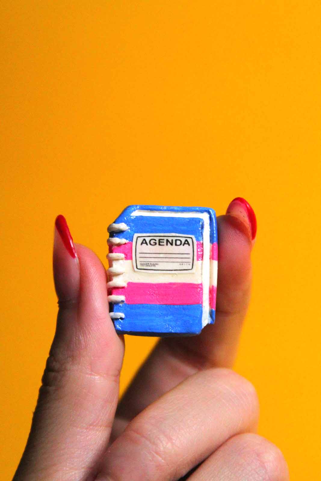 Trans Agenda Enamel Pin