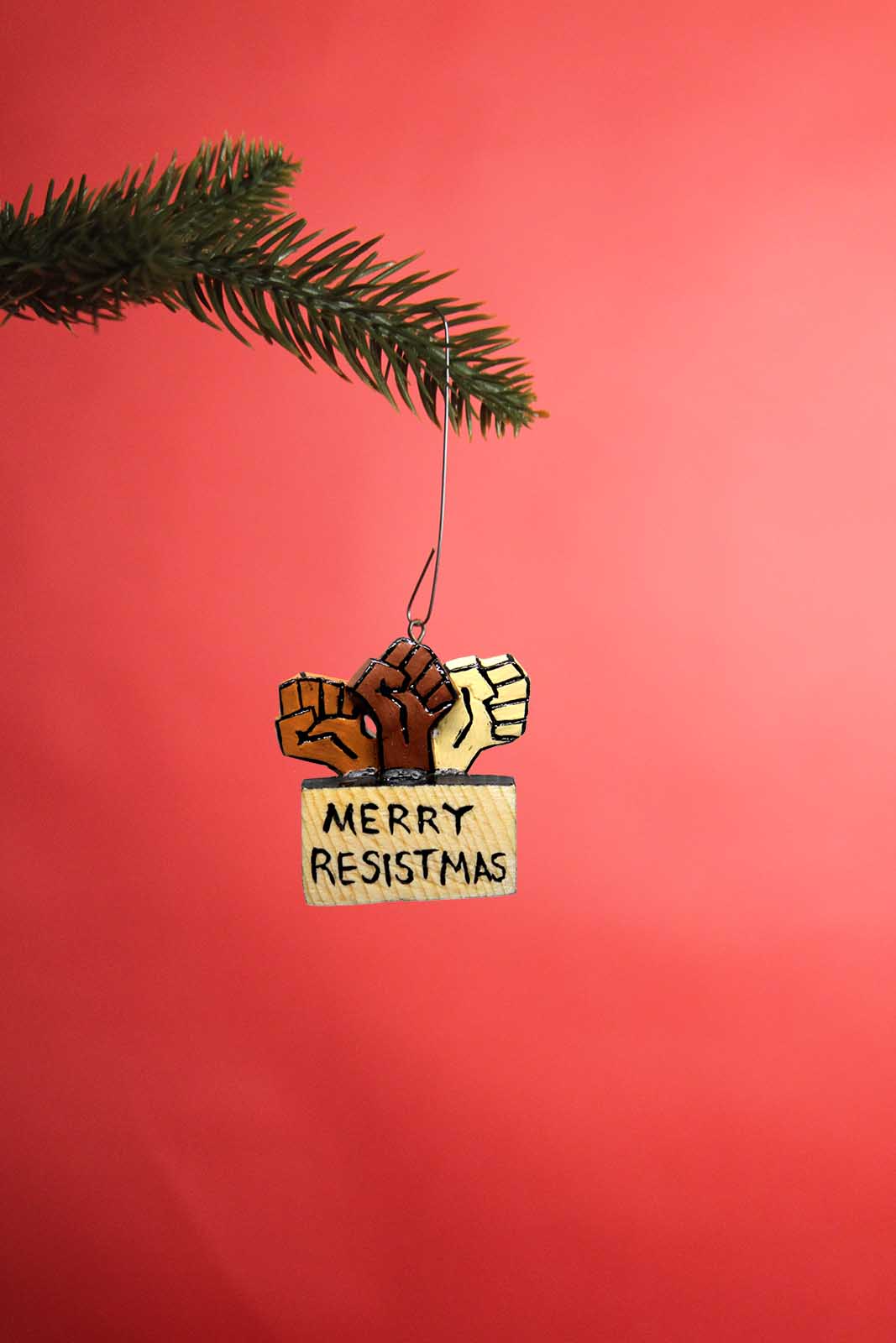 Merry Resistmas Ornament