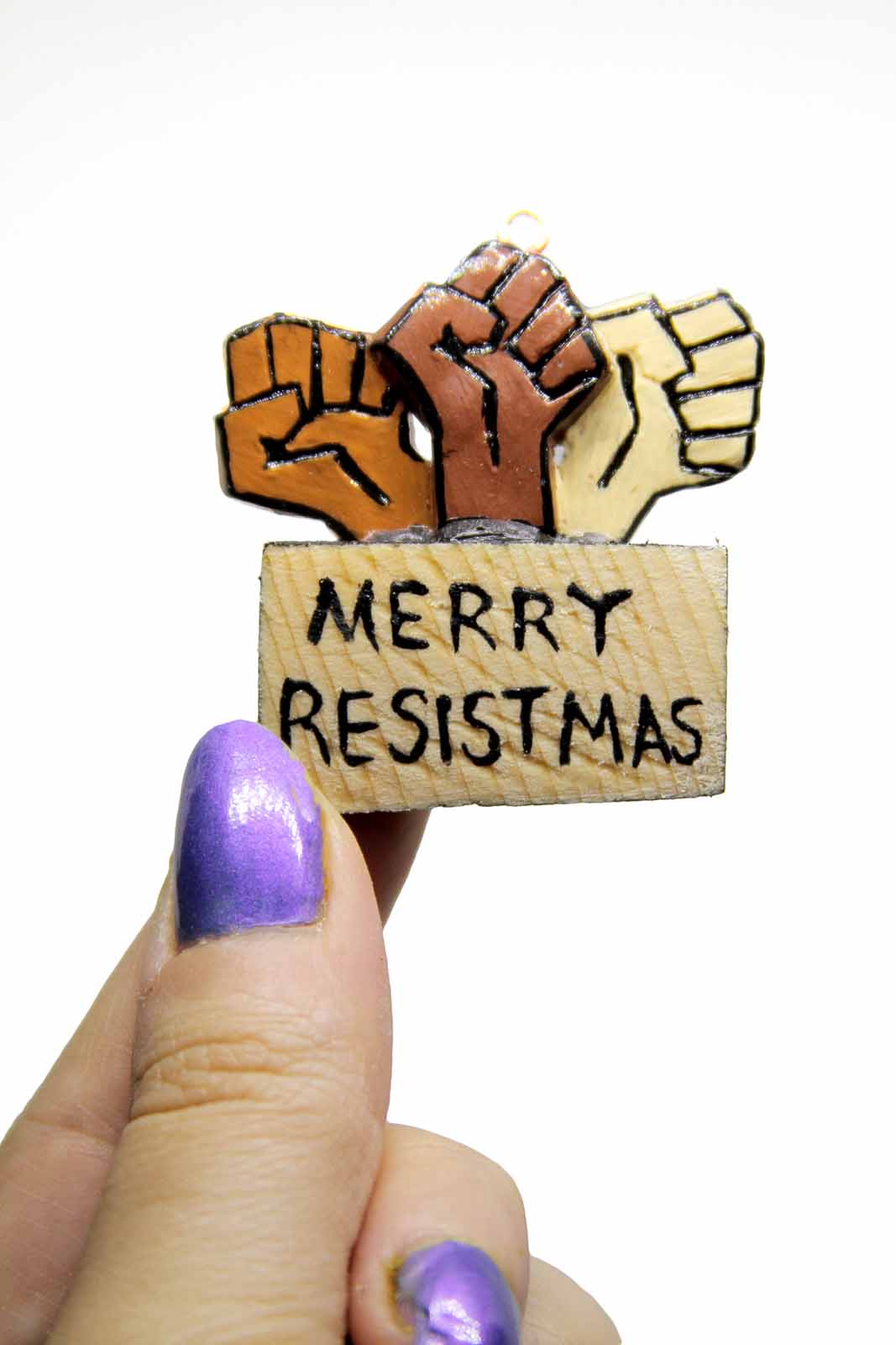 Merry Resistmas Ornament