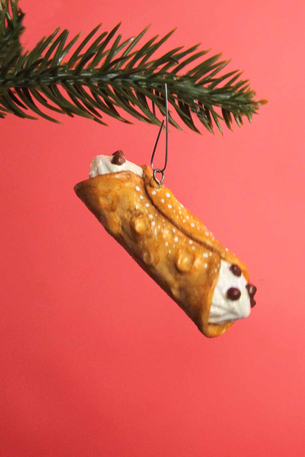 Cannoli Ornament