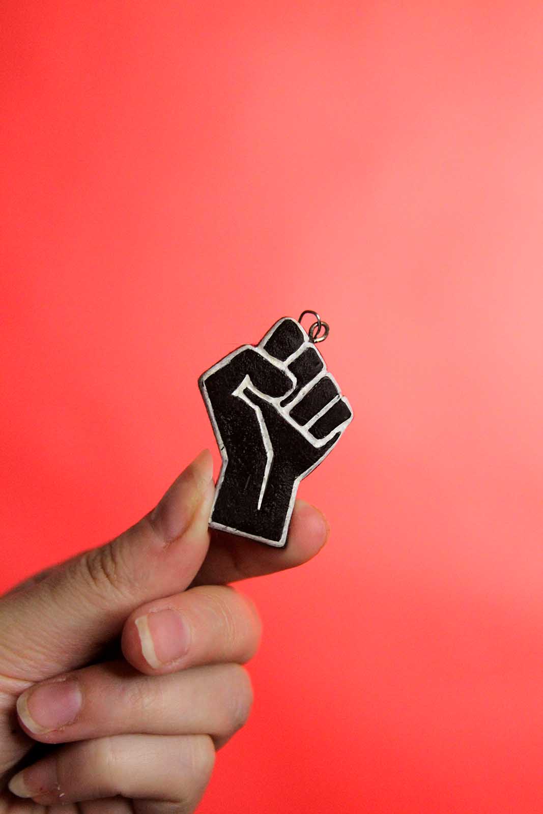 Resist Fist Ornament - Keep Fighting for What's Right This Christmas
