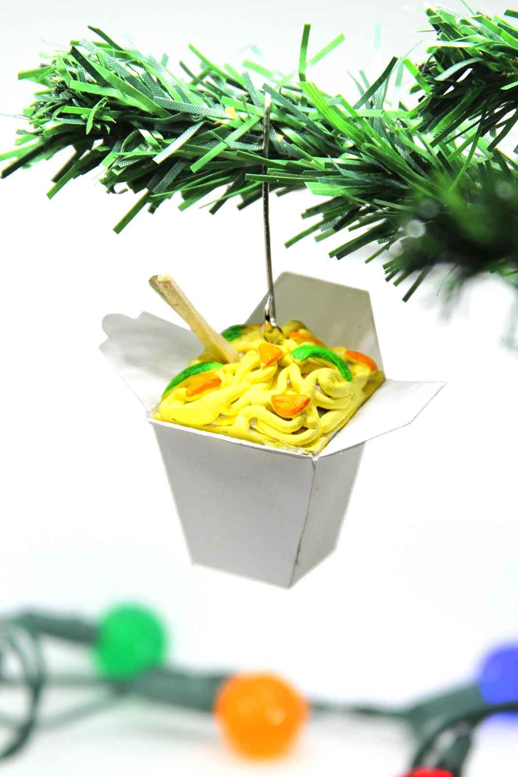 Chinese Food Takeout Ornament