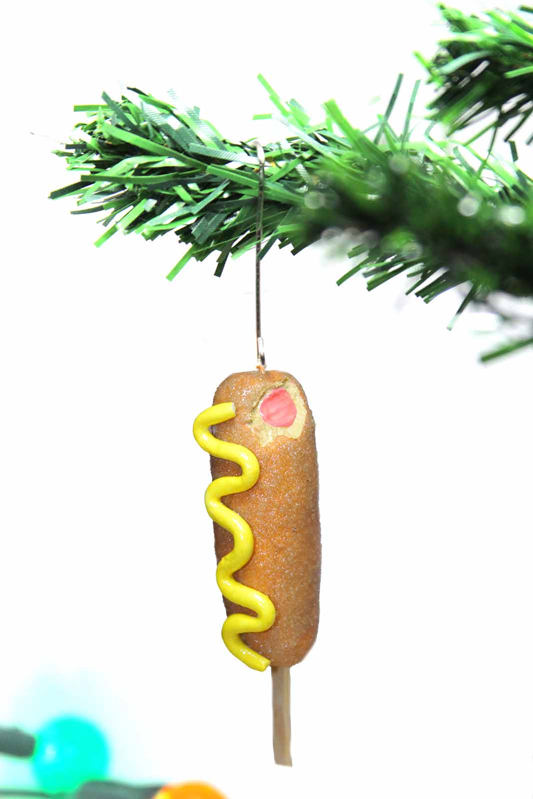 Corn Dog Christmas Ornament