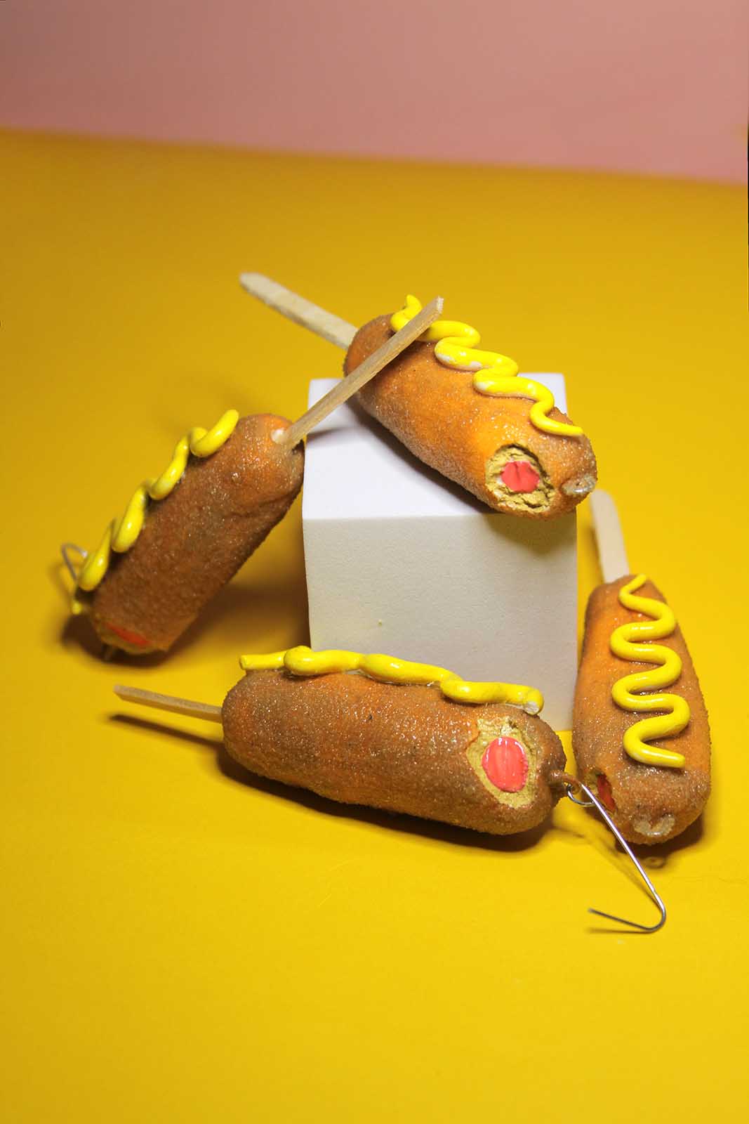 Corn Dog Christmas Ornament