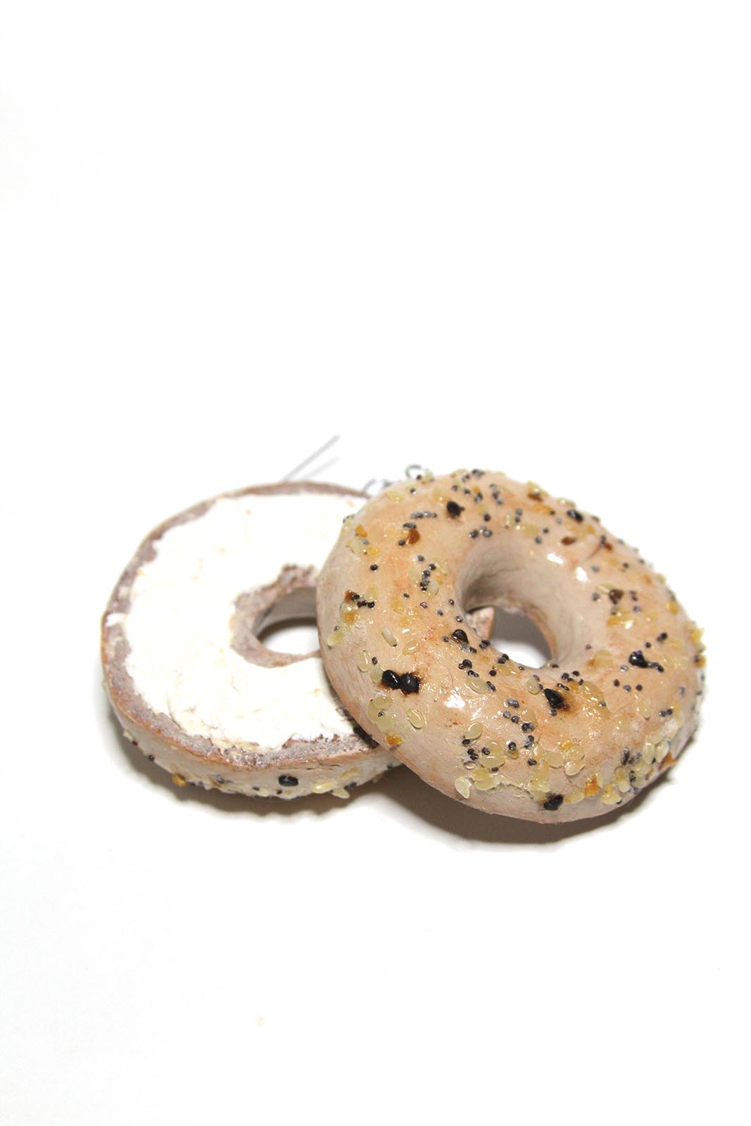 Bagel Christmas Ornament 
