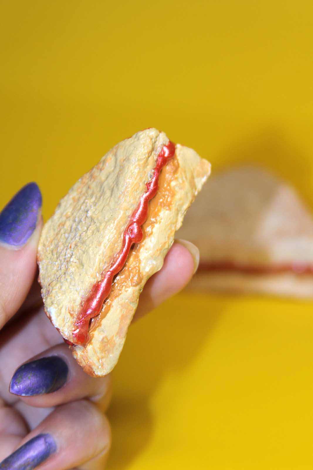 Peanut butter and Jelly Ornament