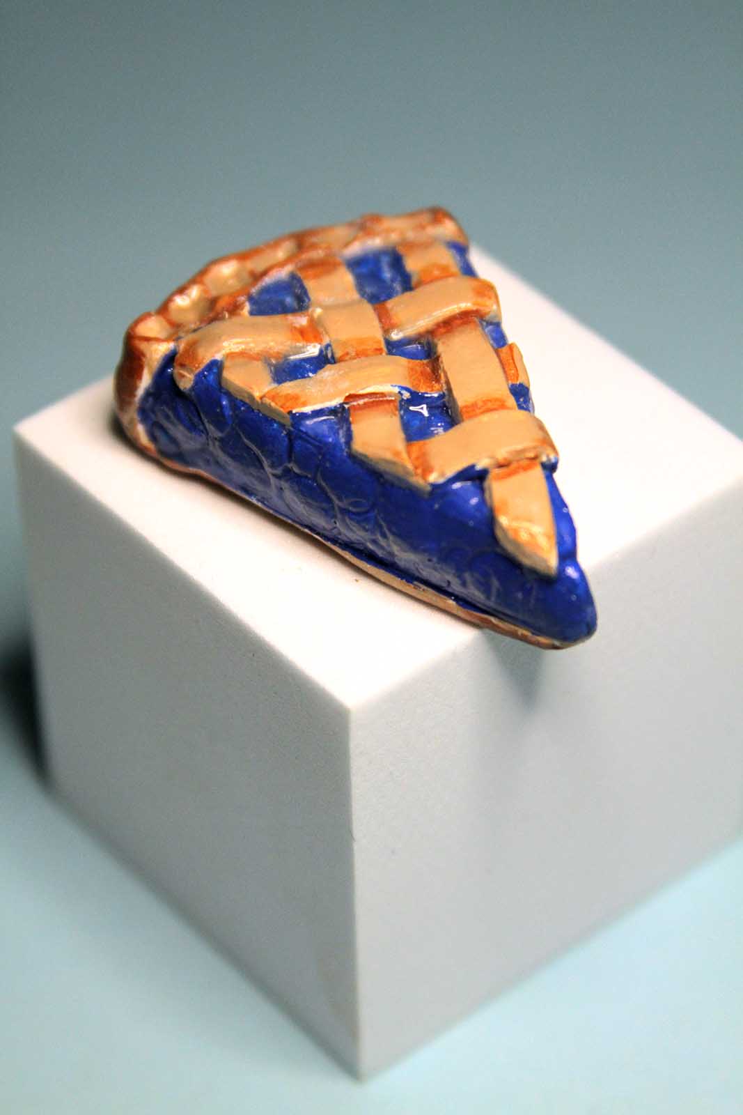 Blueberry Pie Ornament 