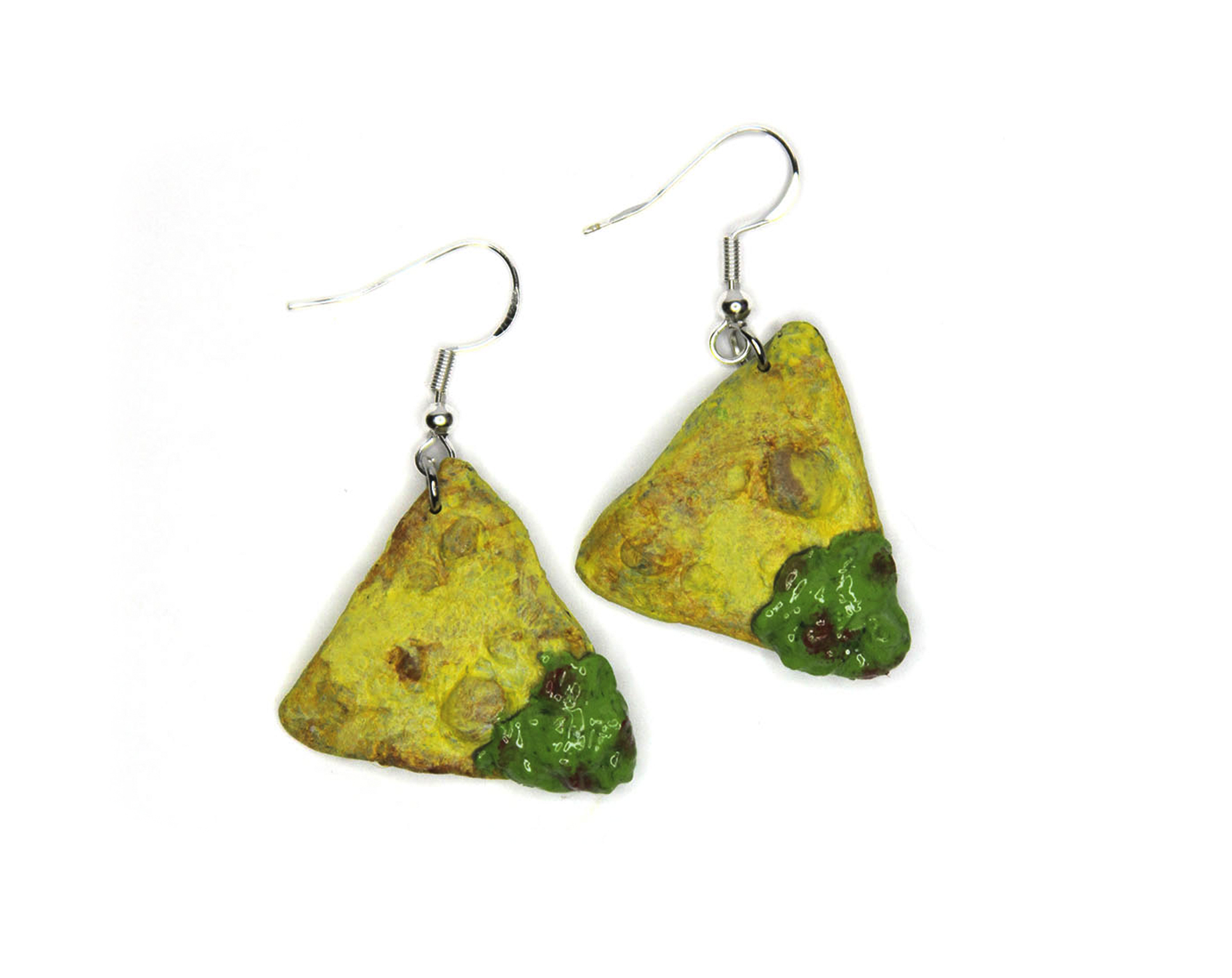 Guacamole and Chip Earrings