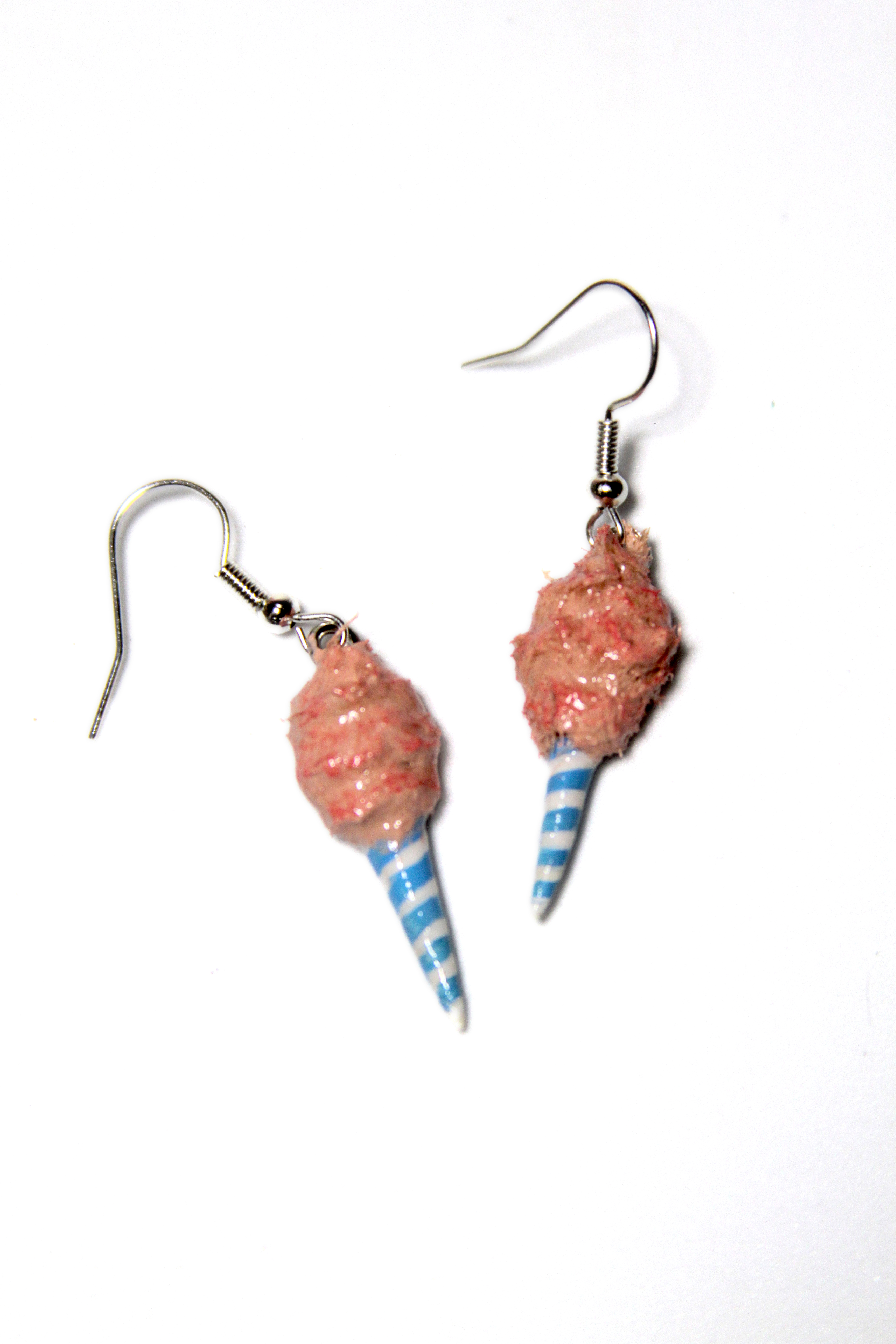 Cotton Candy Earring Dangles