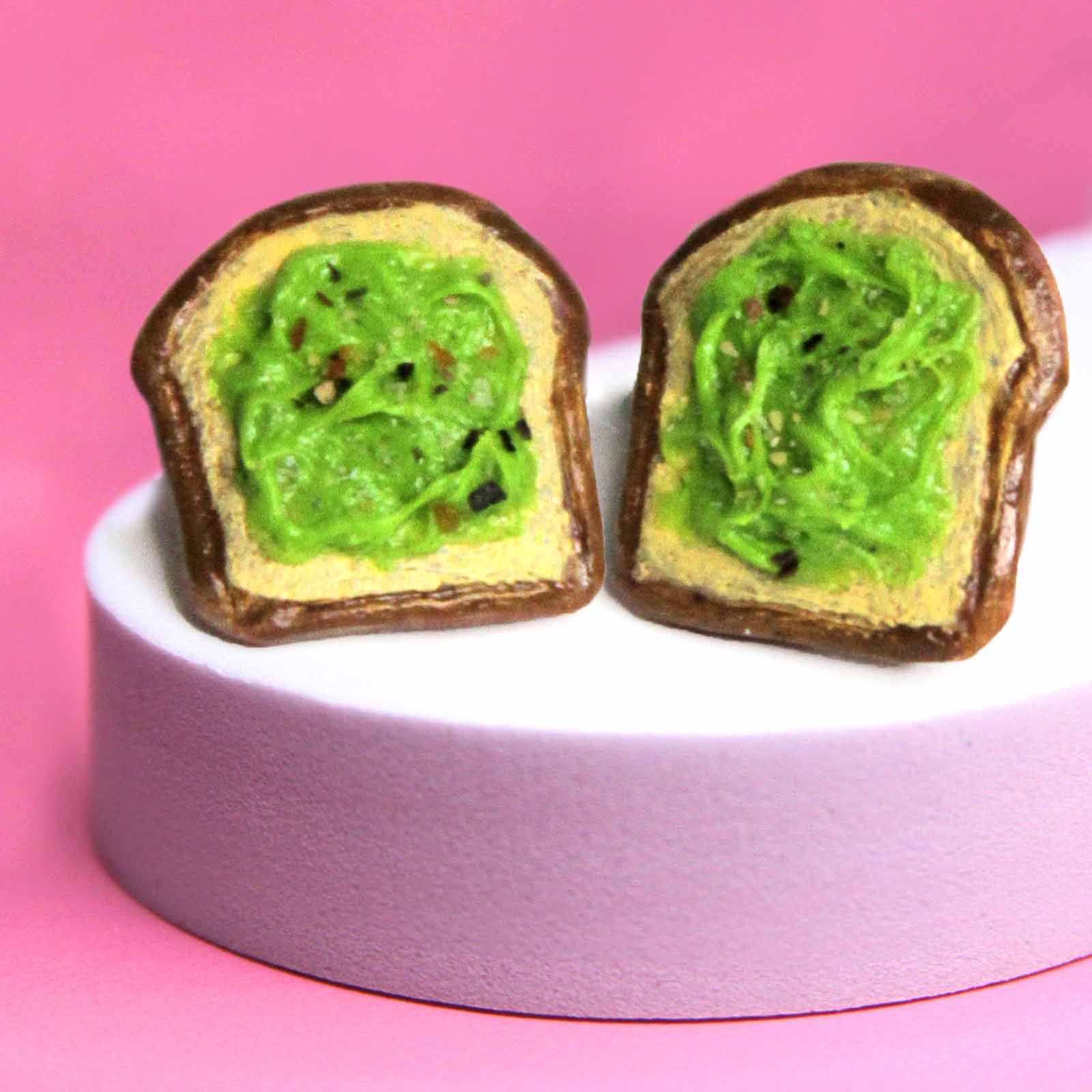 Avocado Toast Earrings
