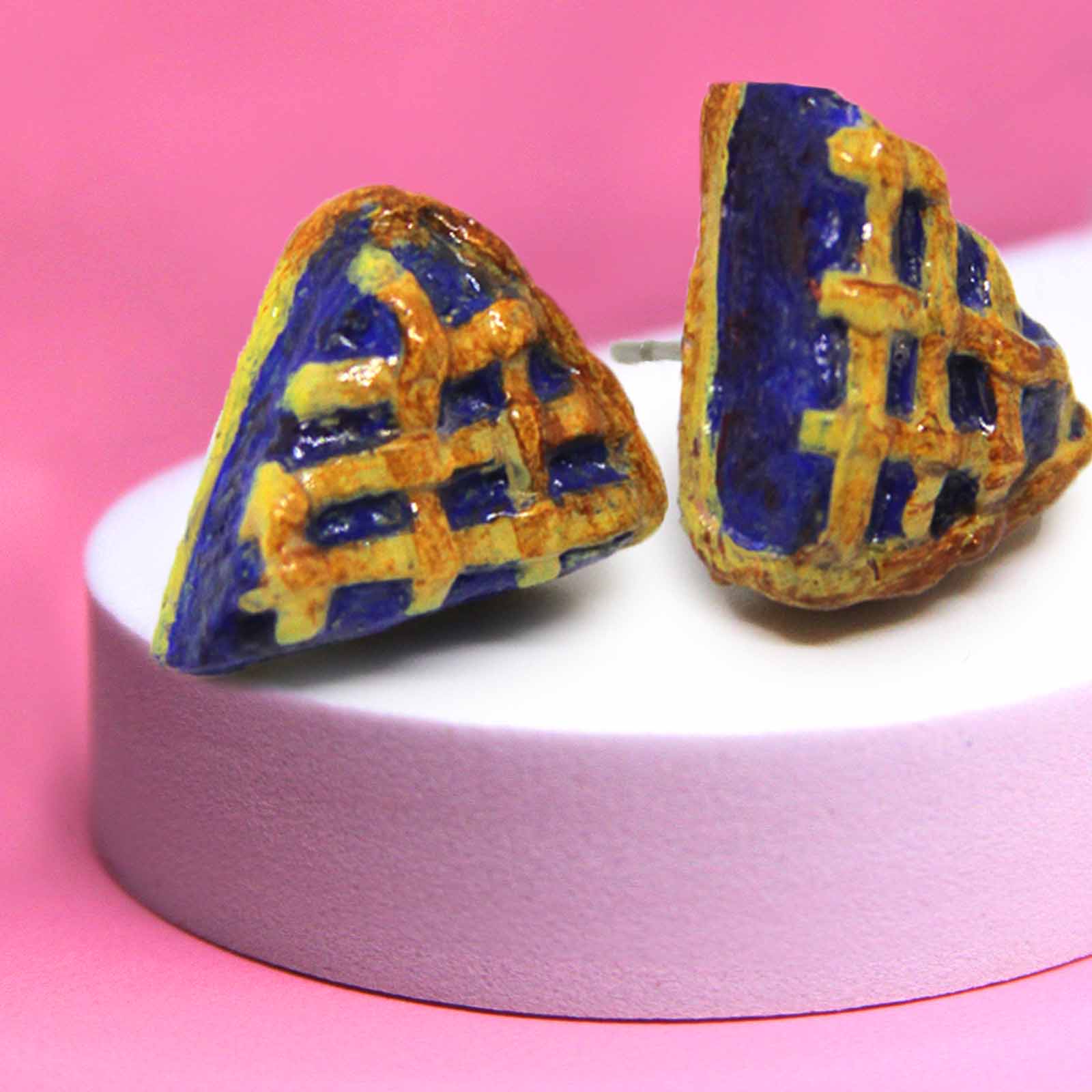 Blueberry Pie Earrings