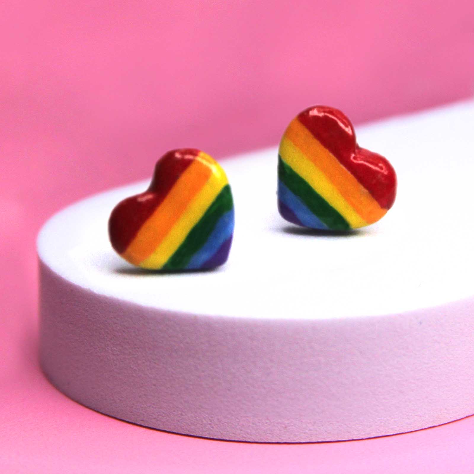Gay Pride Earrings