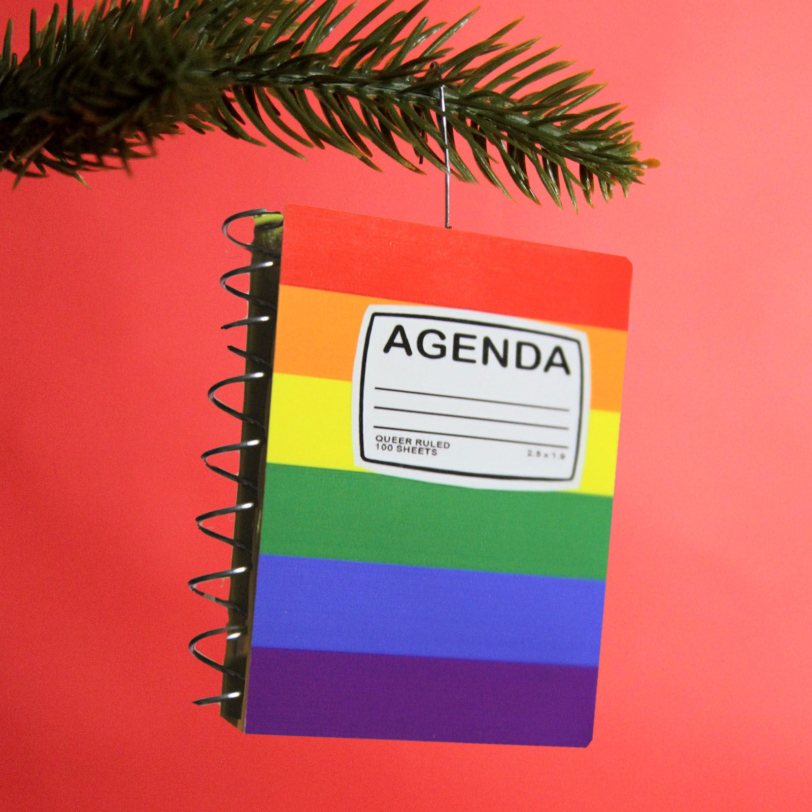 Gay Agenda Ornament 