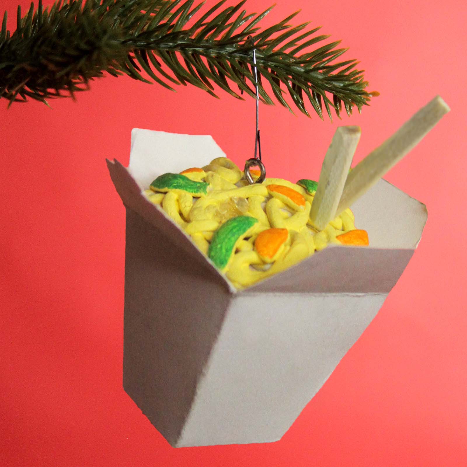 Chinese Food Takeout Ornament