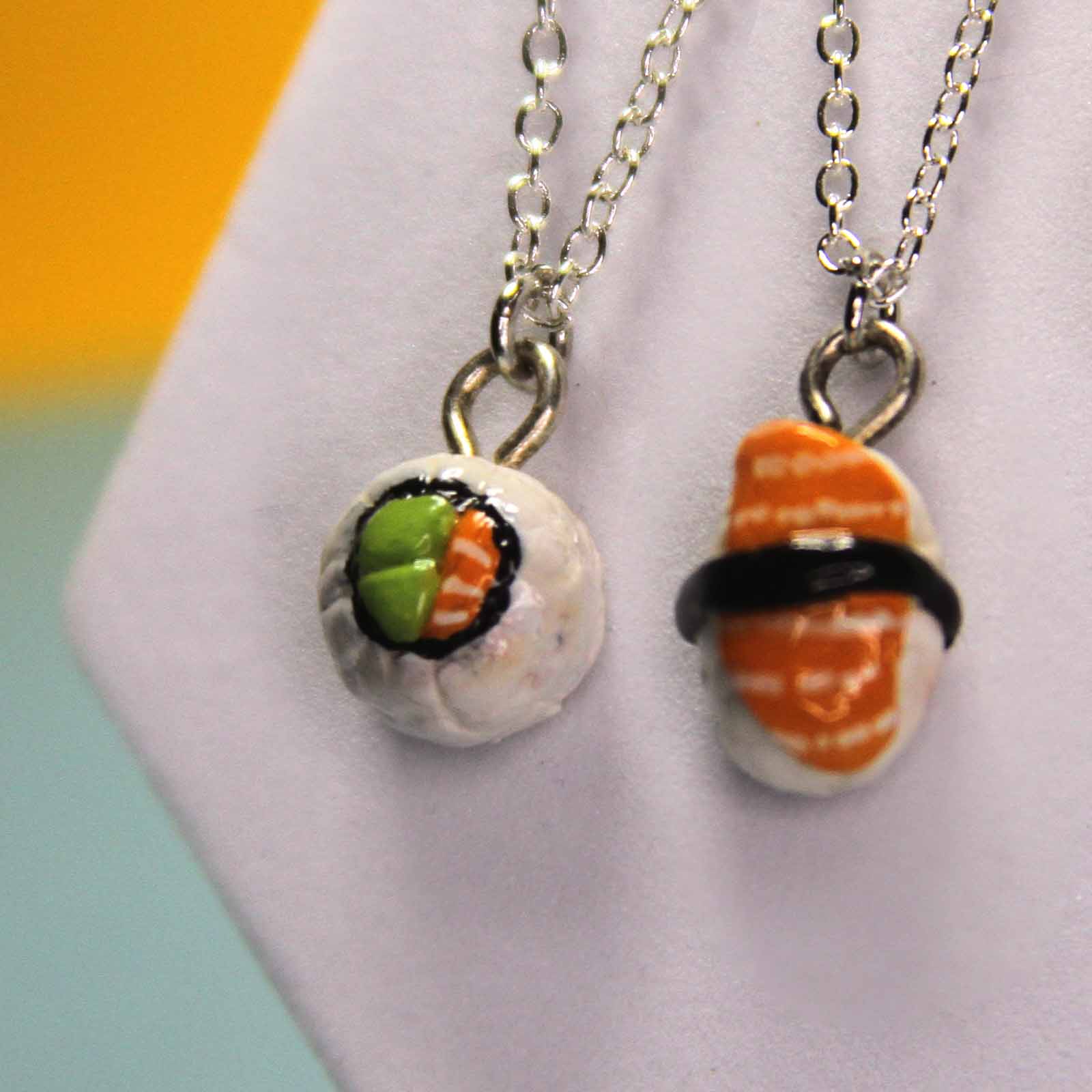 Sushi Friendship Necklace Set