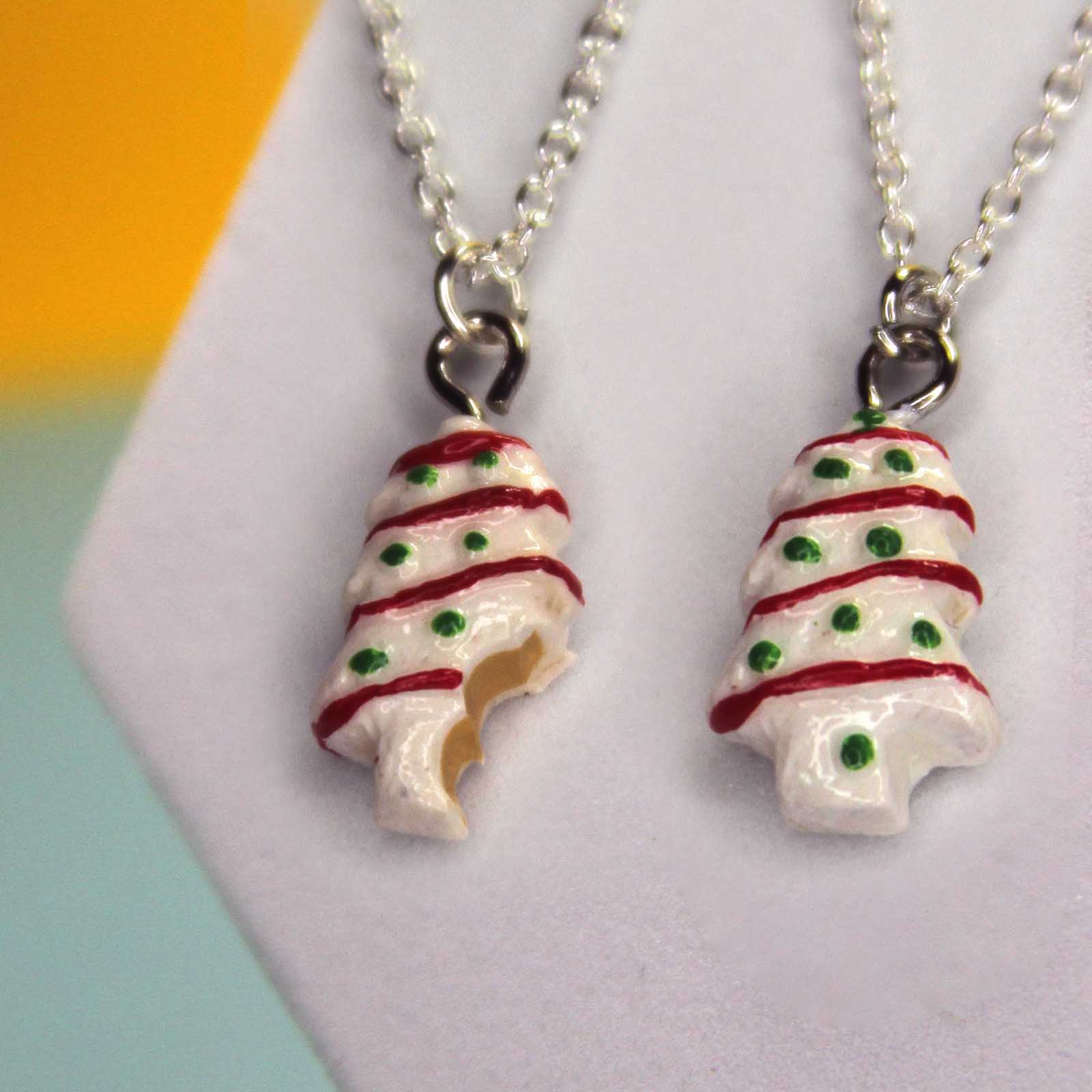  Little Debbies Christmas Cake Necklace