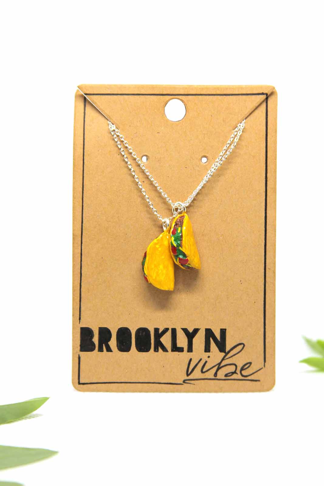 Taco Friendship Necklace Set