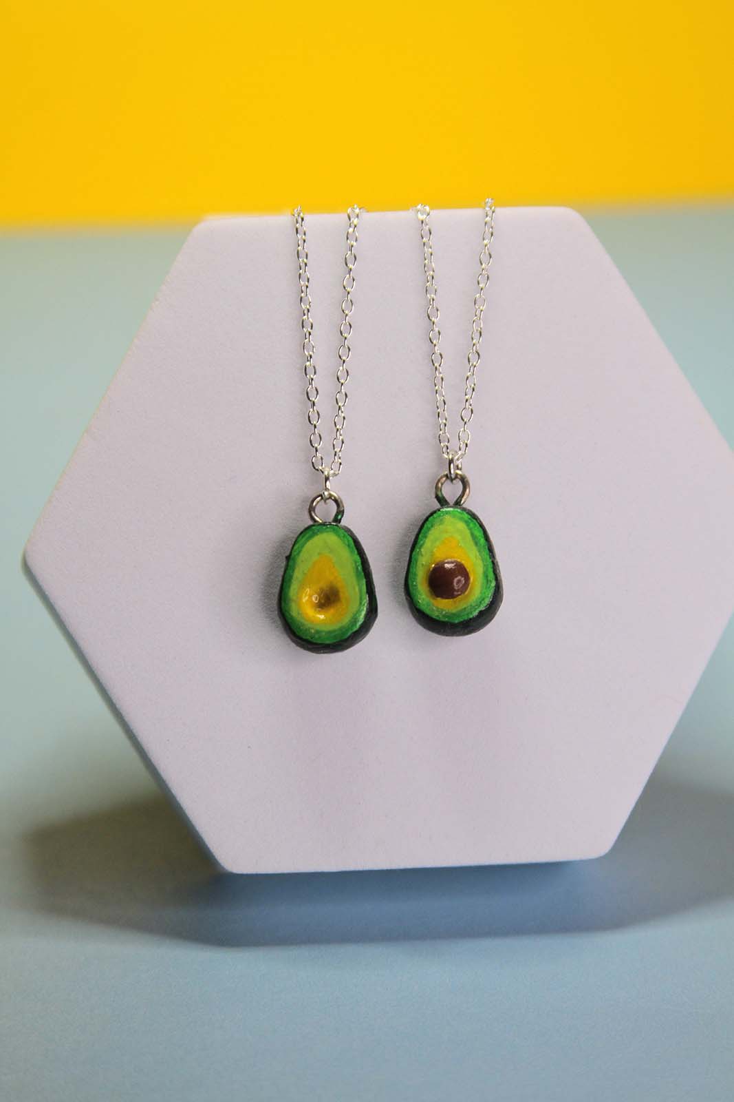 Avocado Necklace Set