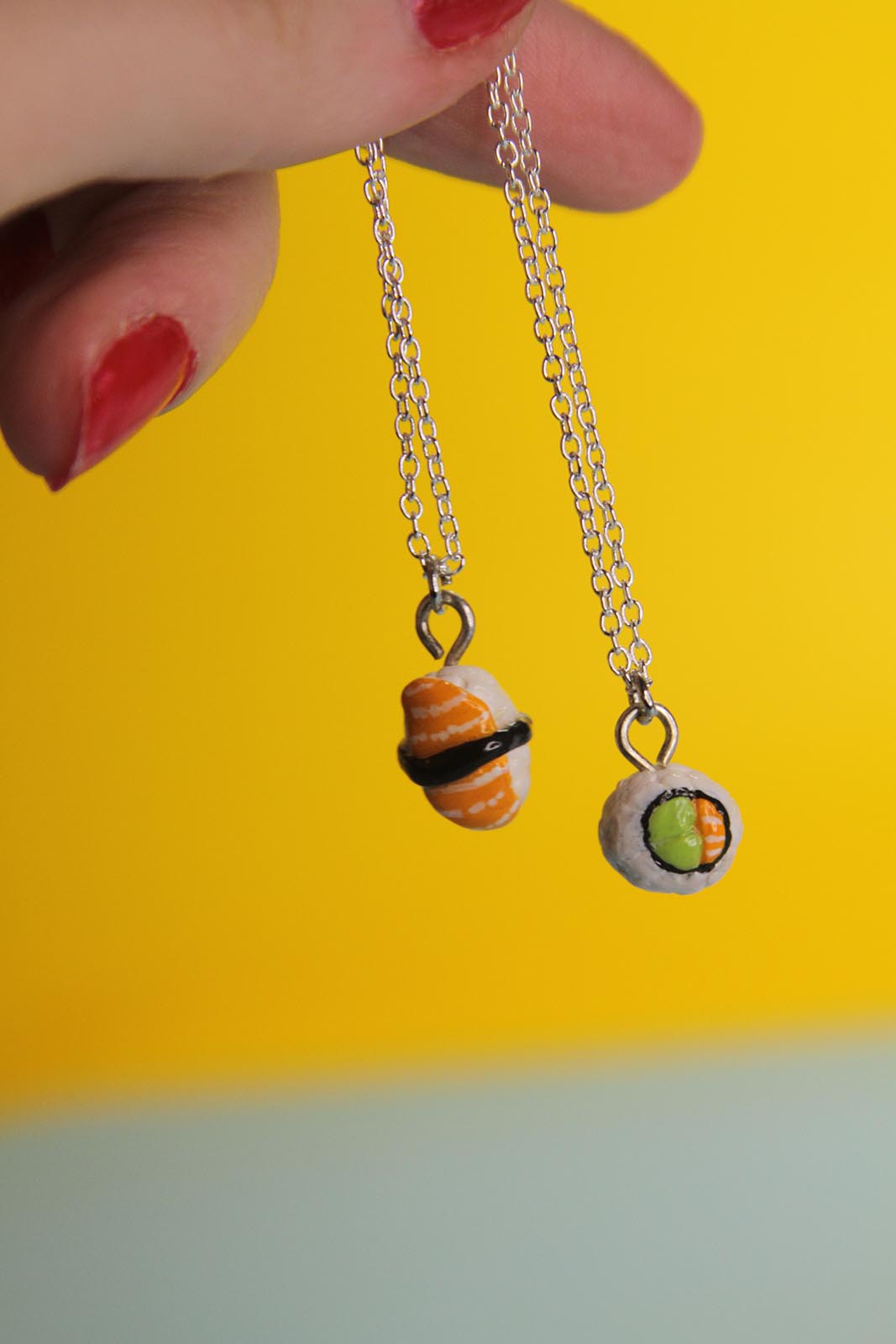 Sushi Friendship Necklace Set