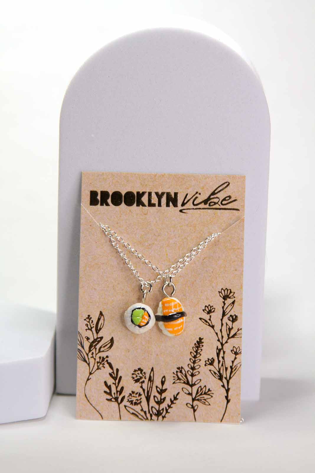 Sushi Friendship Necklace Set