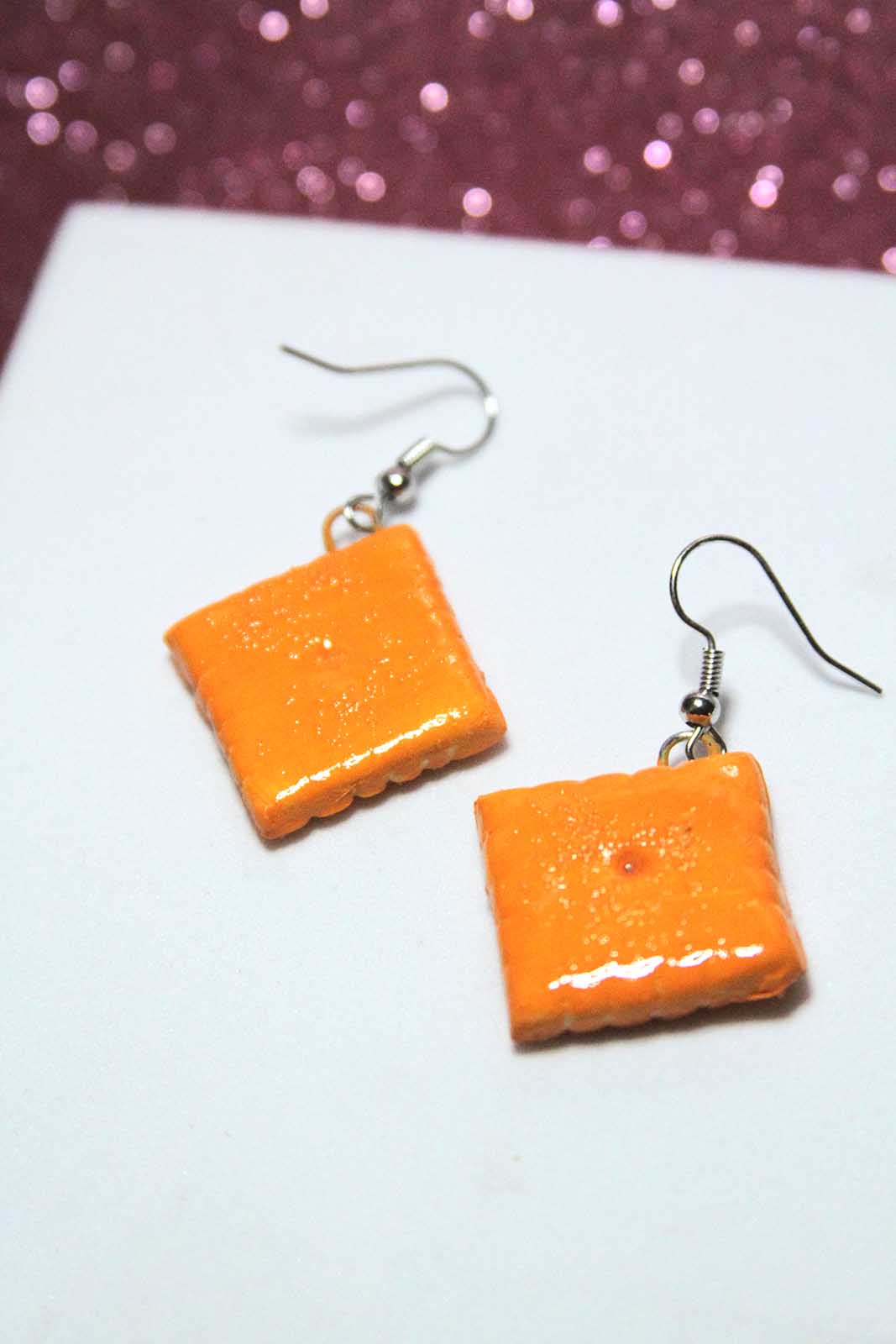 Cheezit Earring Dangles