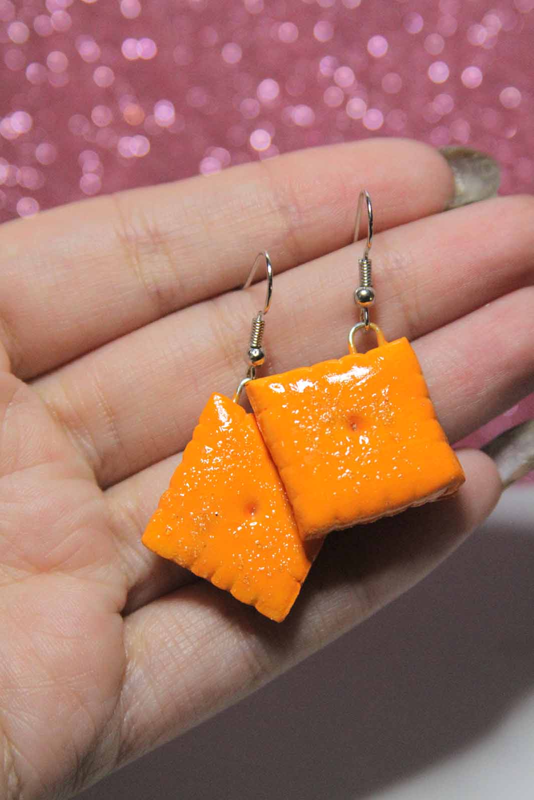 Cheezit Earring Dangles