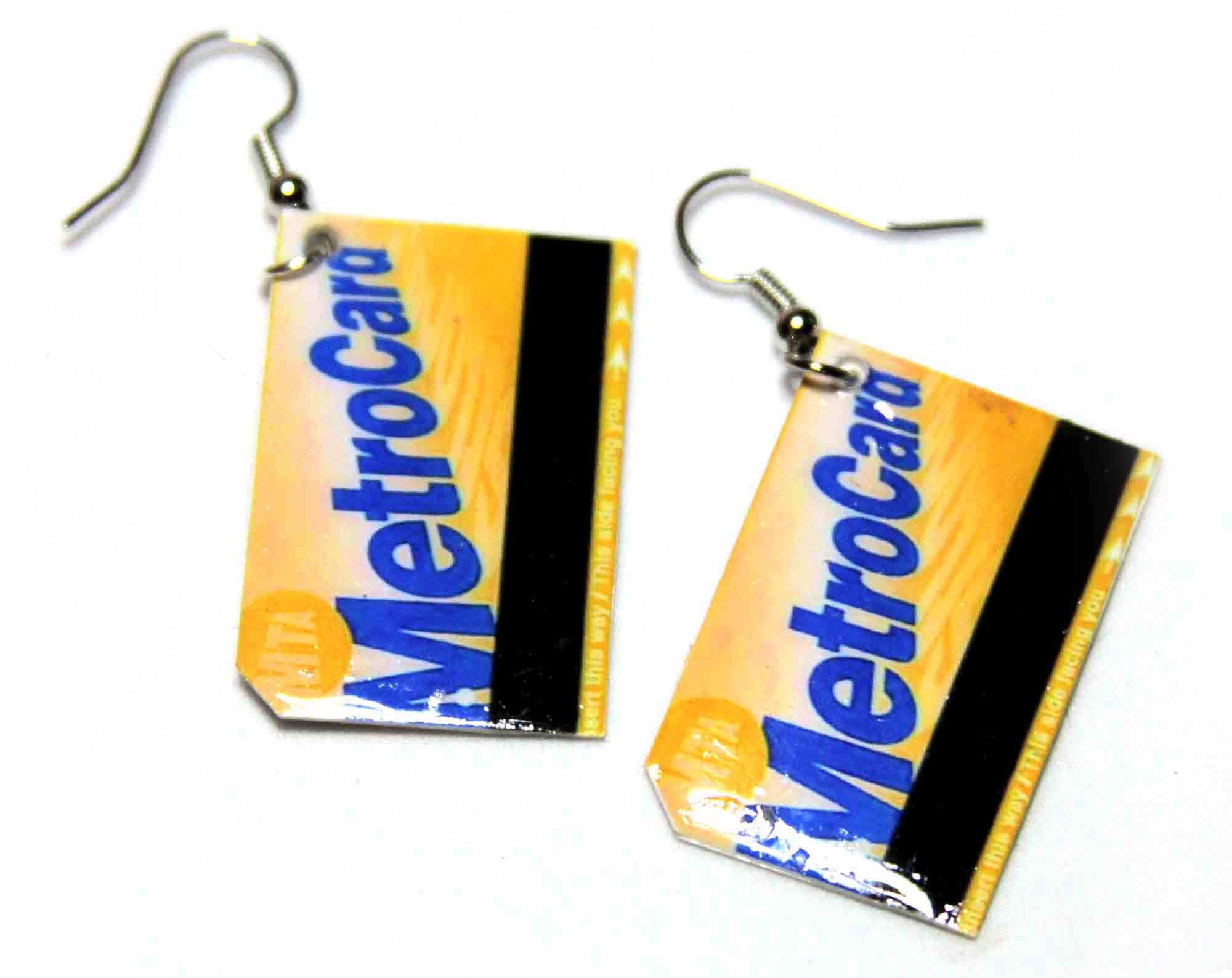 MetroCard Earrings 