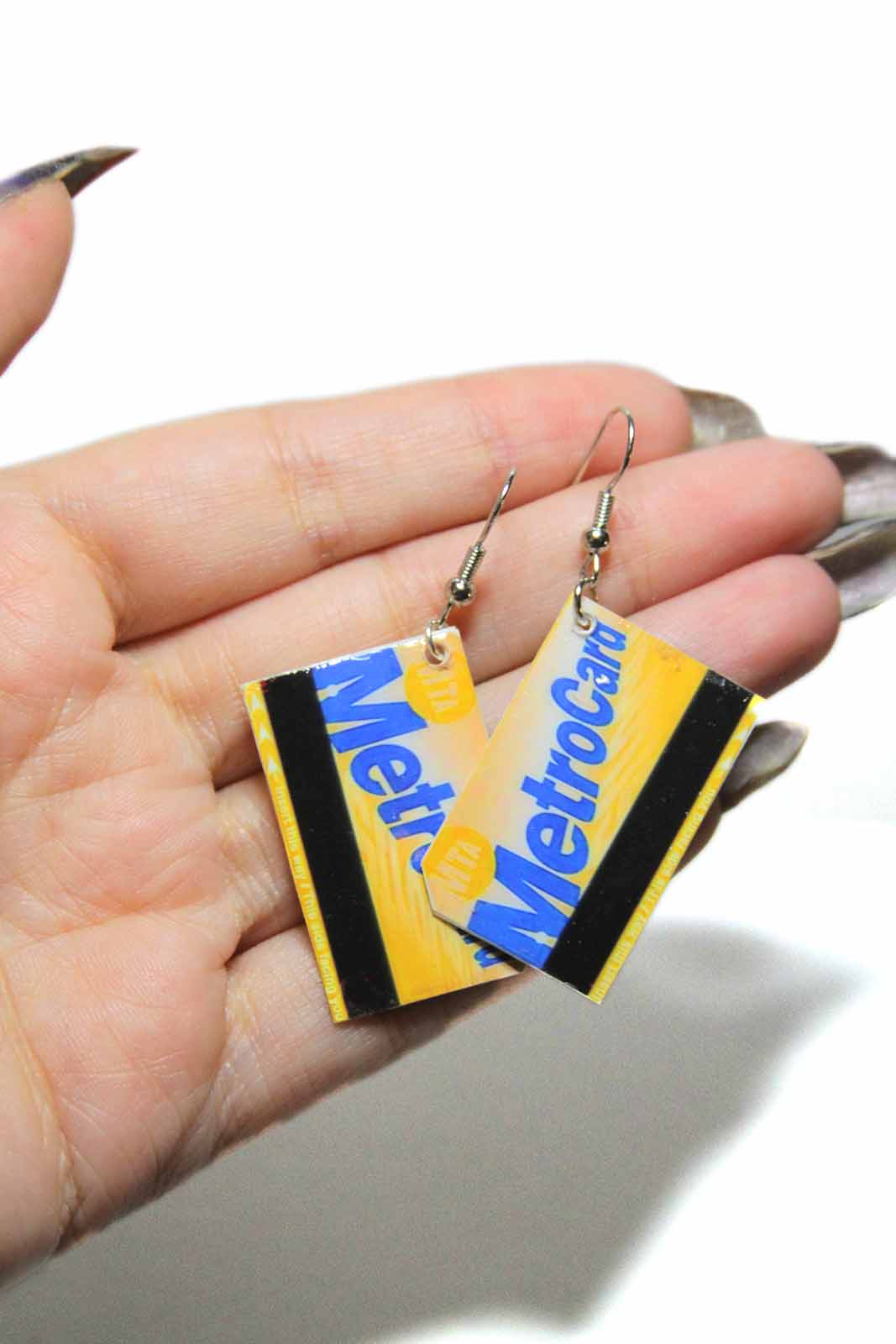 MetroCard Earrings 