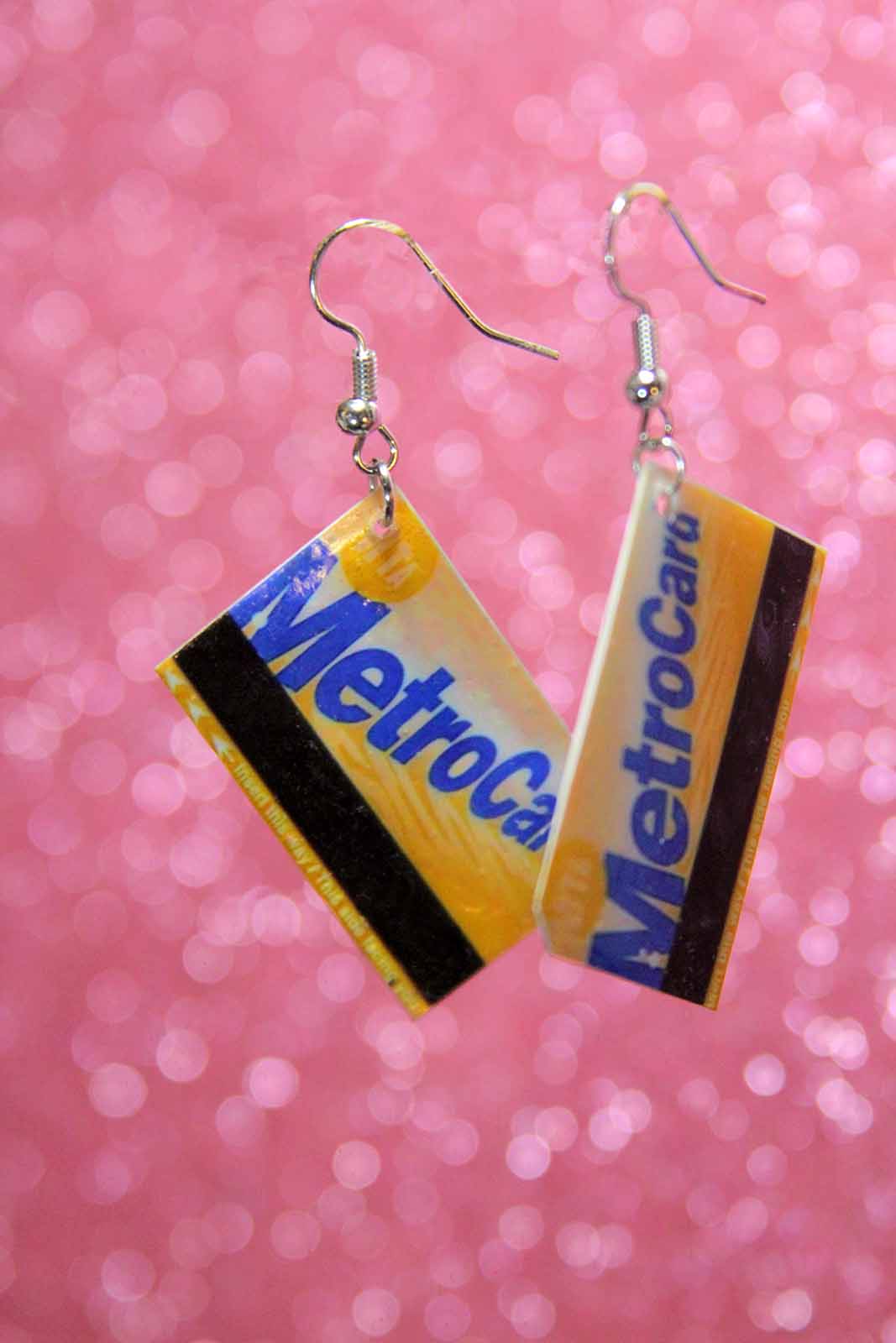 MetroCard Earrings 