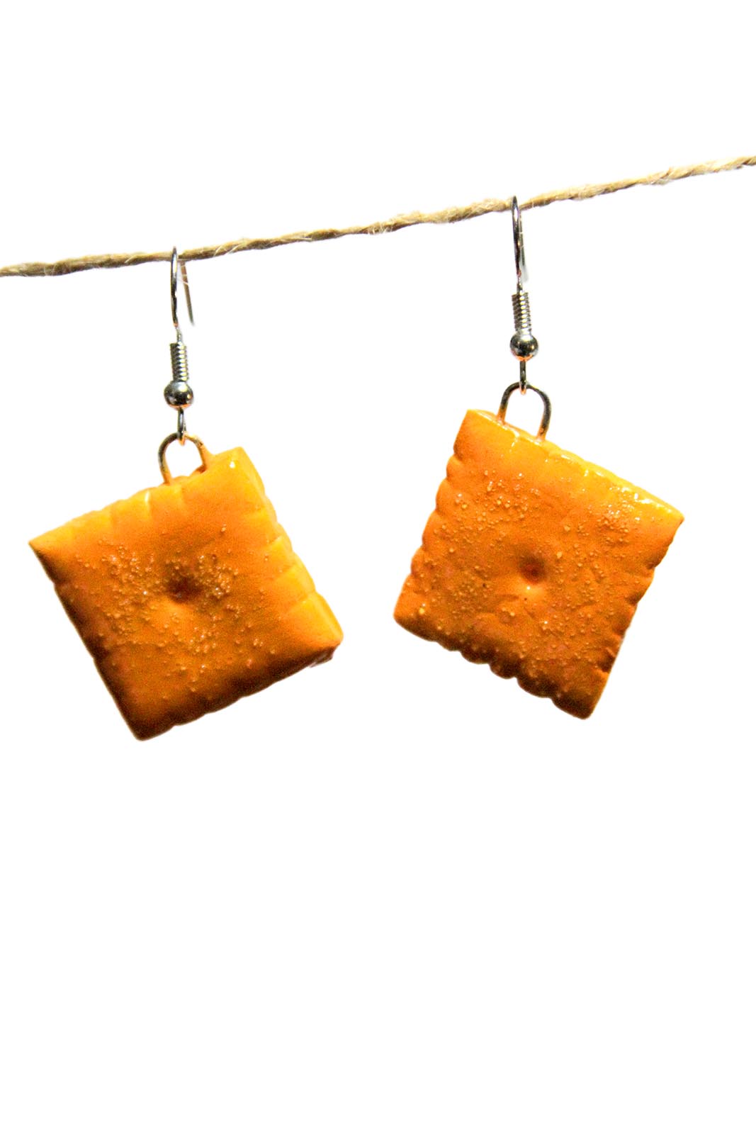Cheezit Earring Dangles