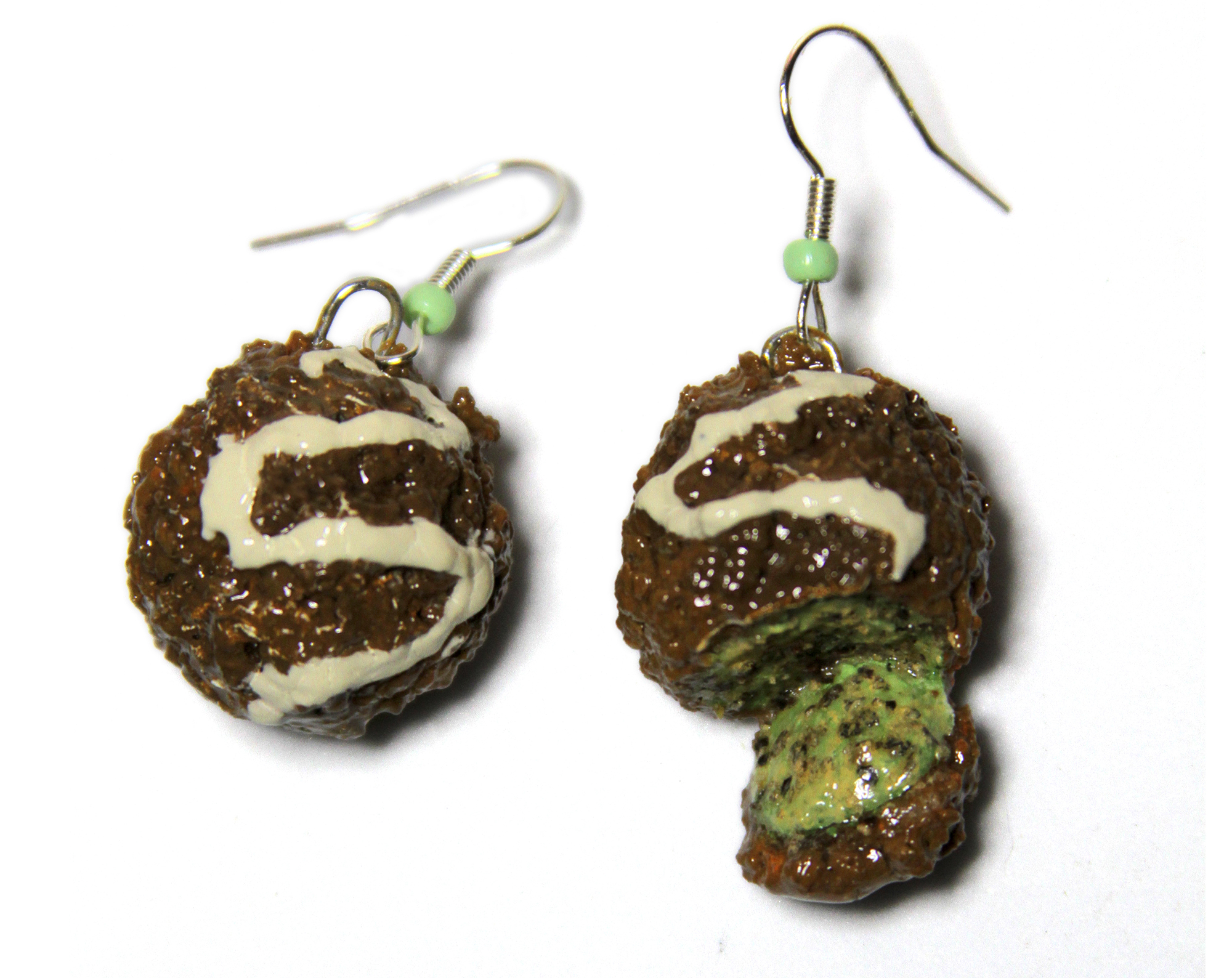 Falafel Earrings