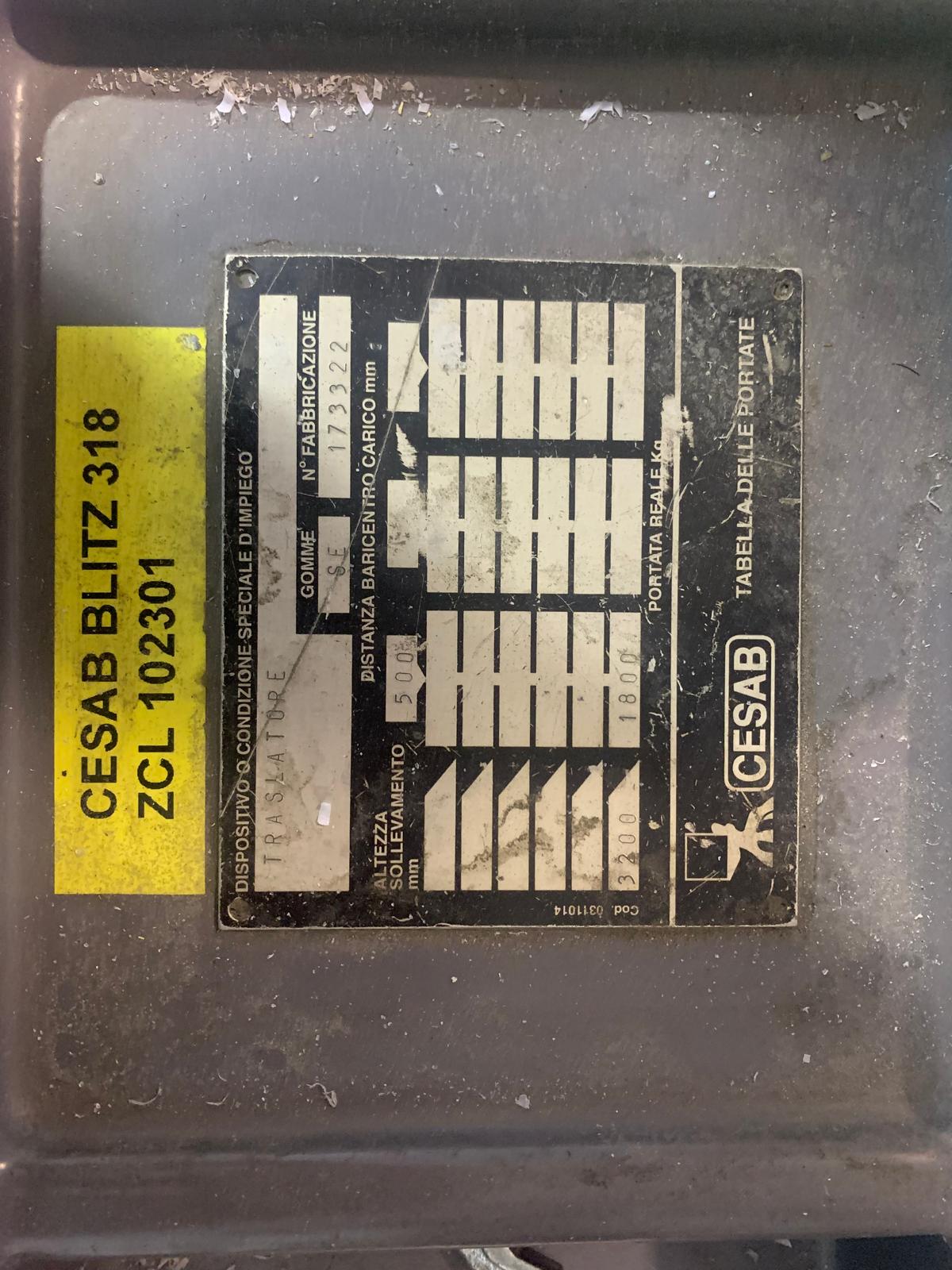 Carrello elevatore Cesab BLITZ 318 