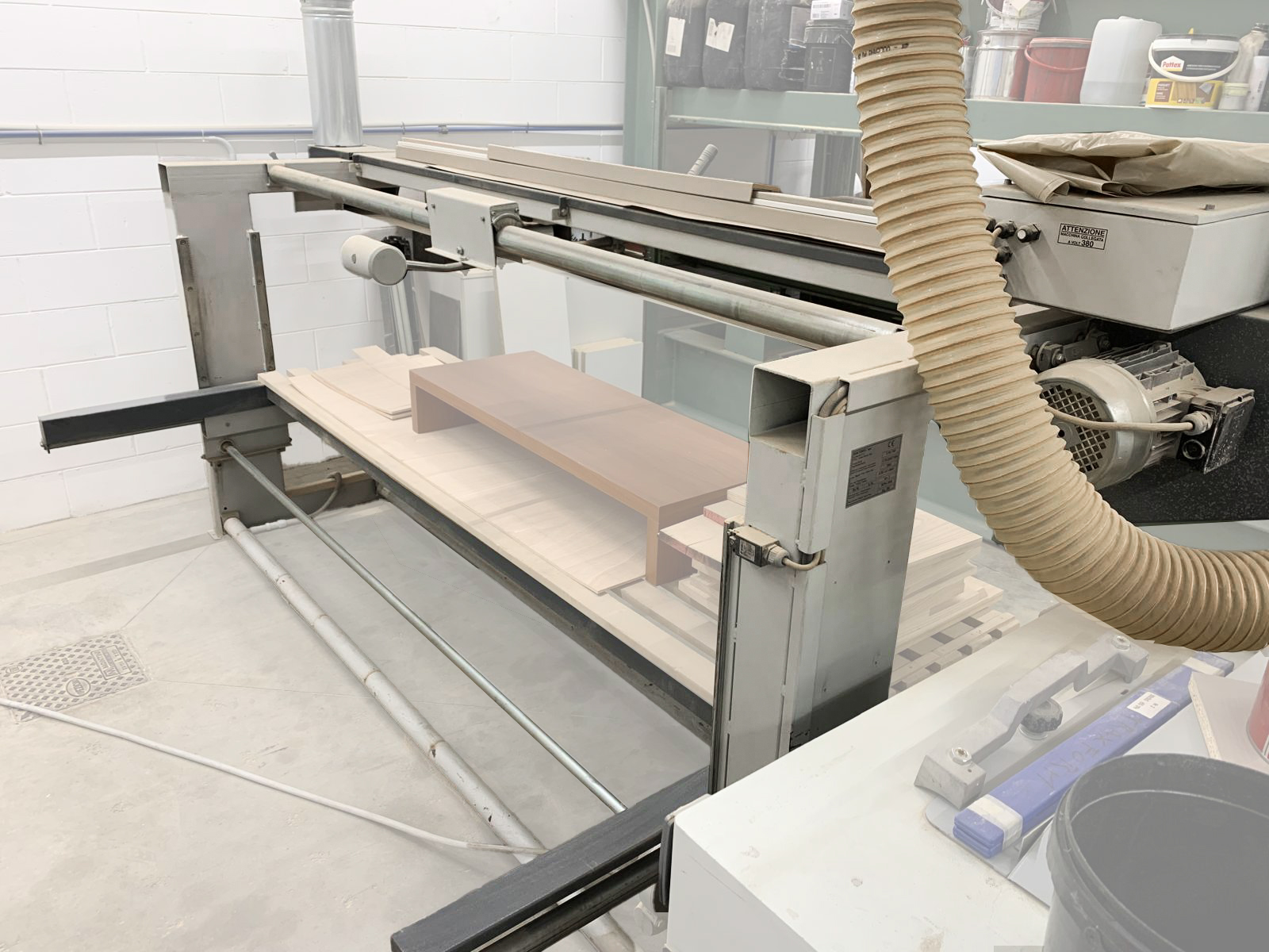 Levigatrice a nastro Socomec LNE 260