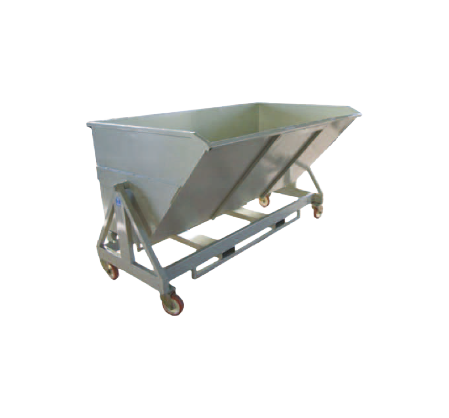 Carrello porta scarti