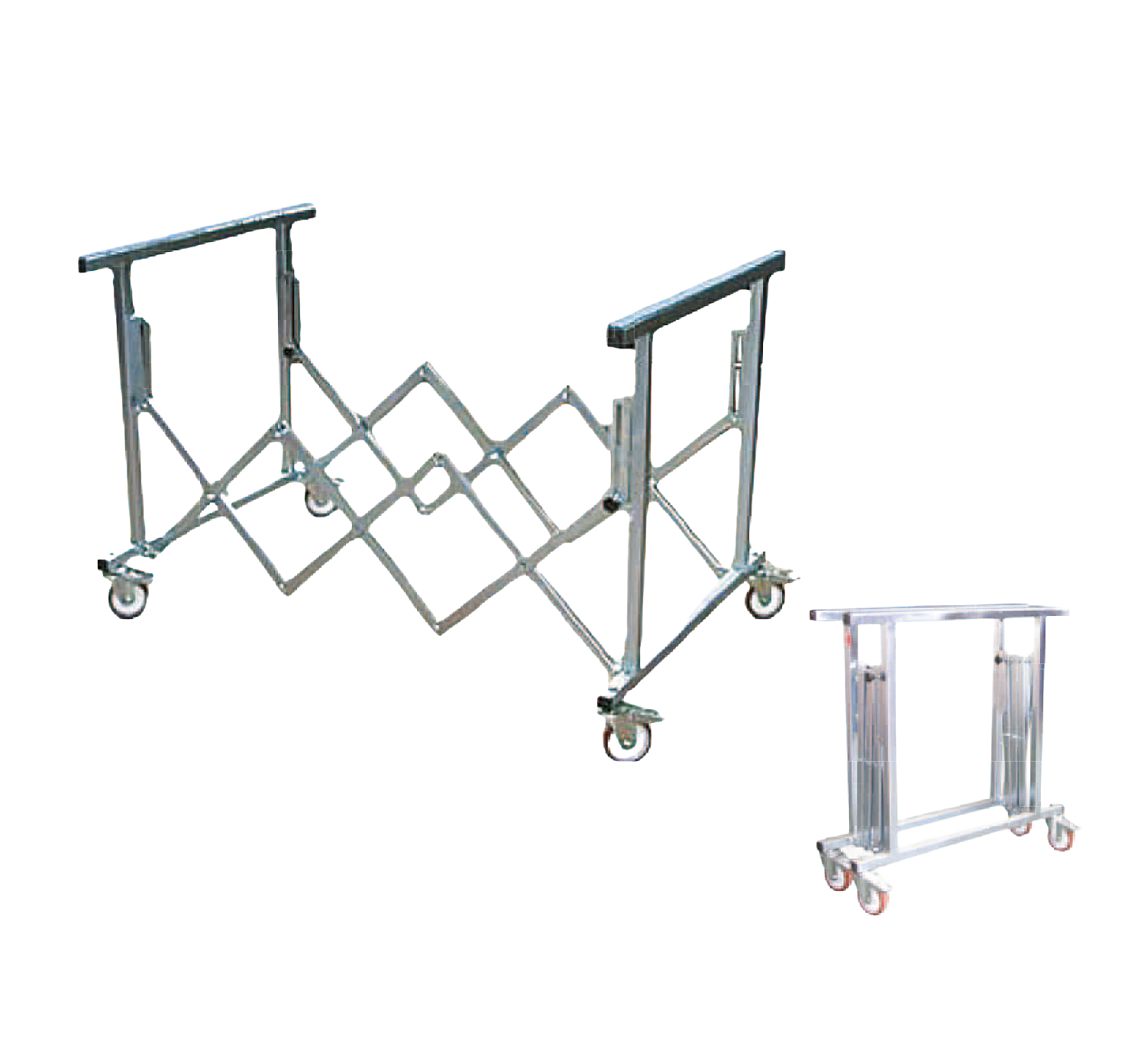 Supporto estensibile con ruote frenanti