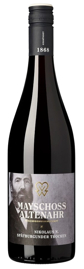 Raudonas vynas Nikolaus N. Ahr - Spätburgunder, sausas, 0.75L