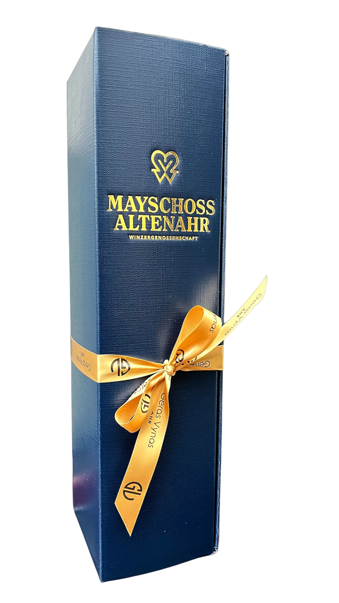 Elegantiška dovanų dėžutė skirta vienam vyno buteliui