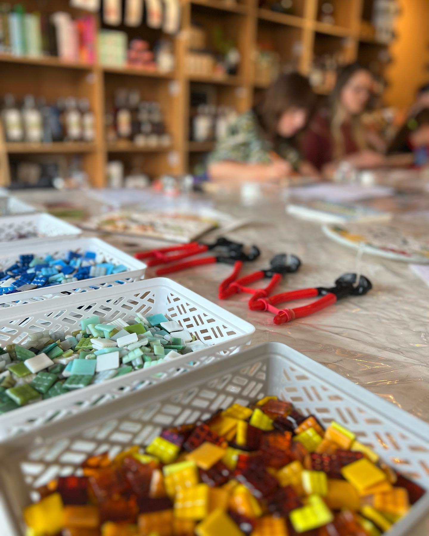 Mosaic Floral Coaster