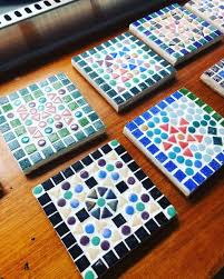 Mosaic Floral Coaster