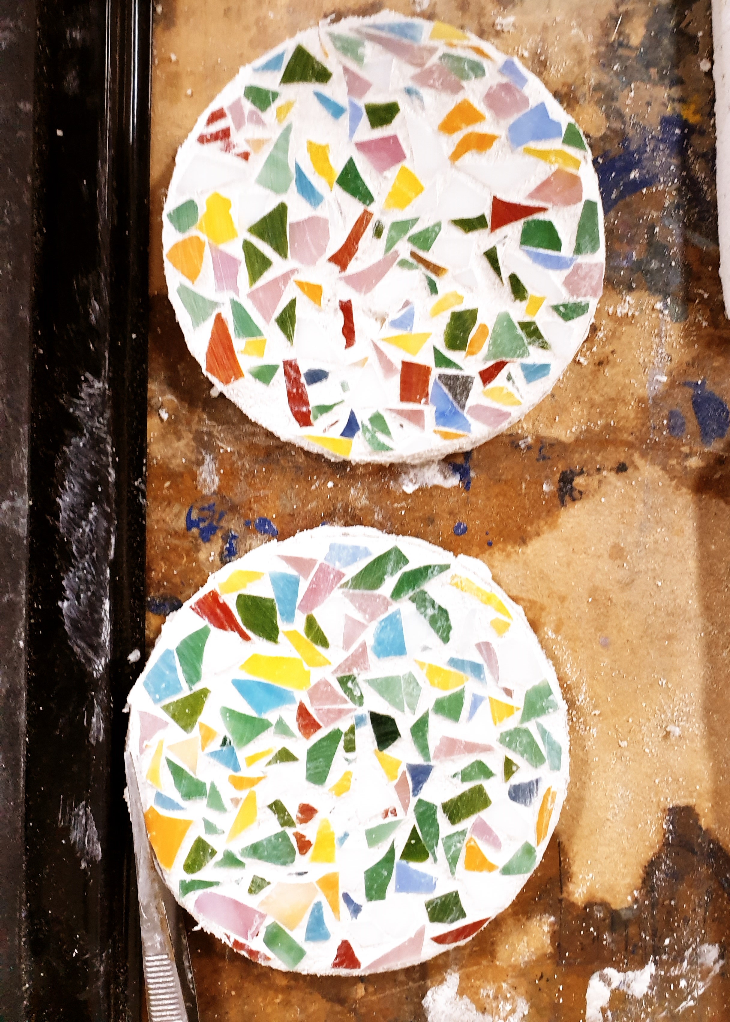 Mosaic Floral Coaster